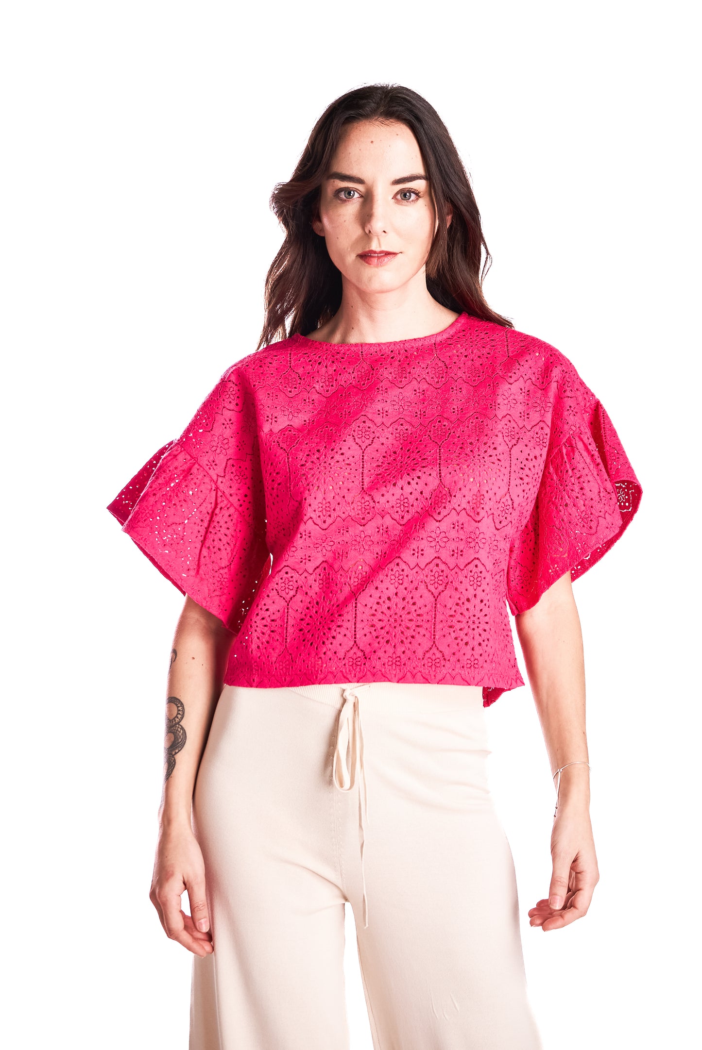 Blusa Broderie Sofi