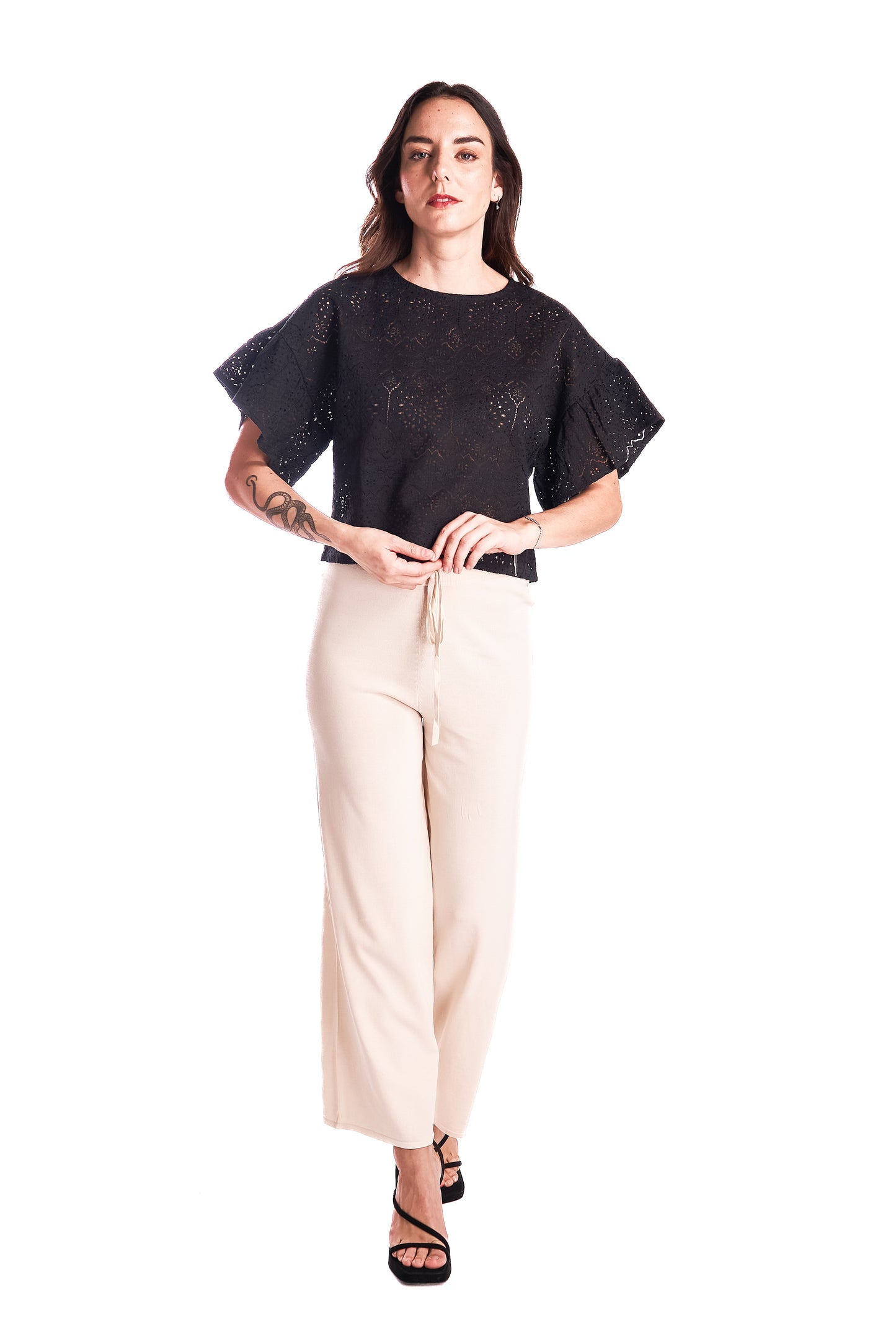 Blusa Broderie Sofi