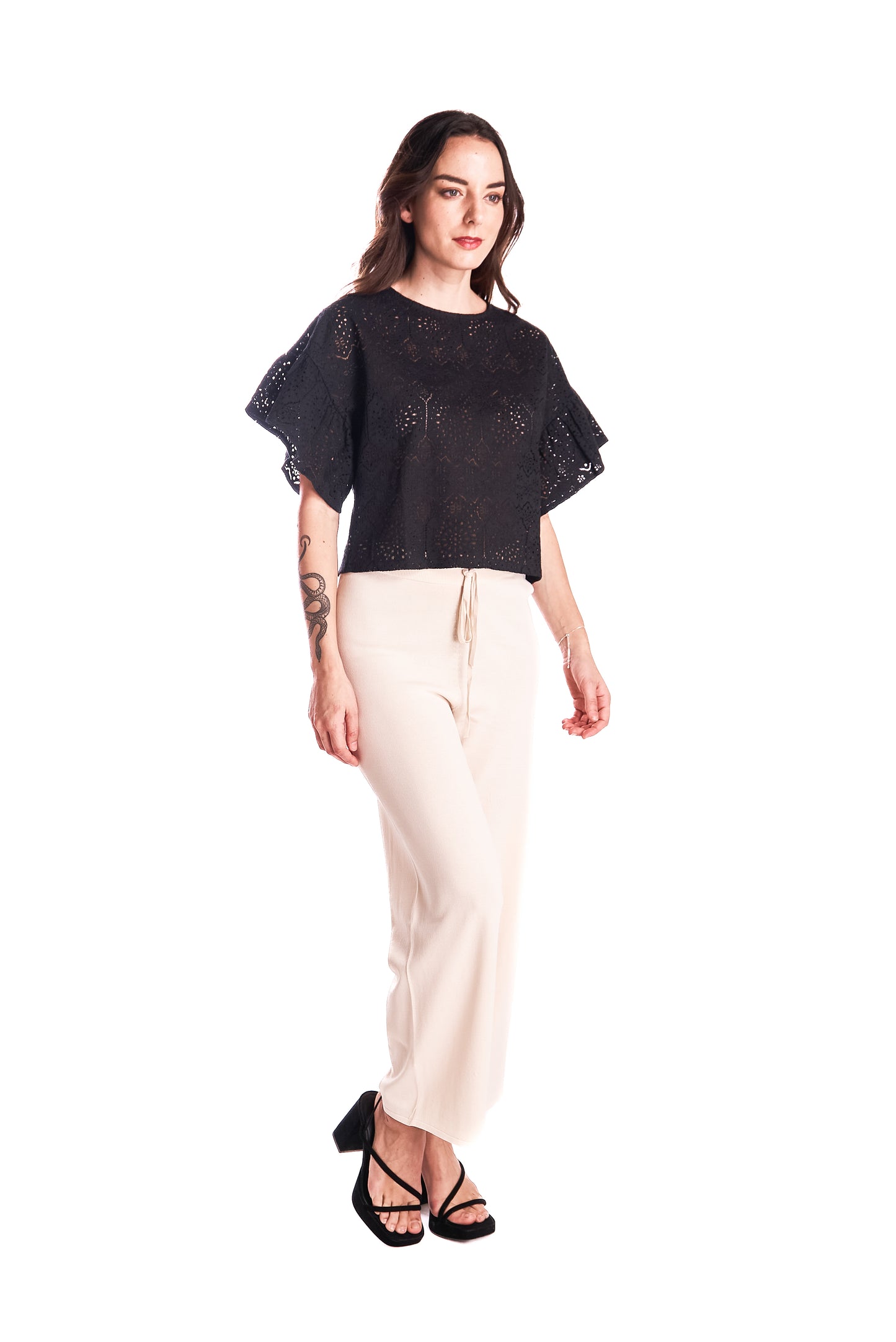 Blusa Broderie Sofi