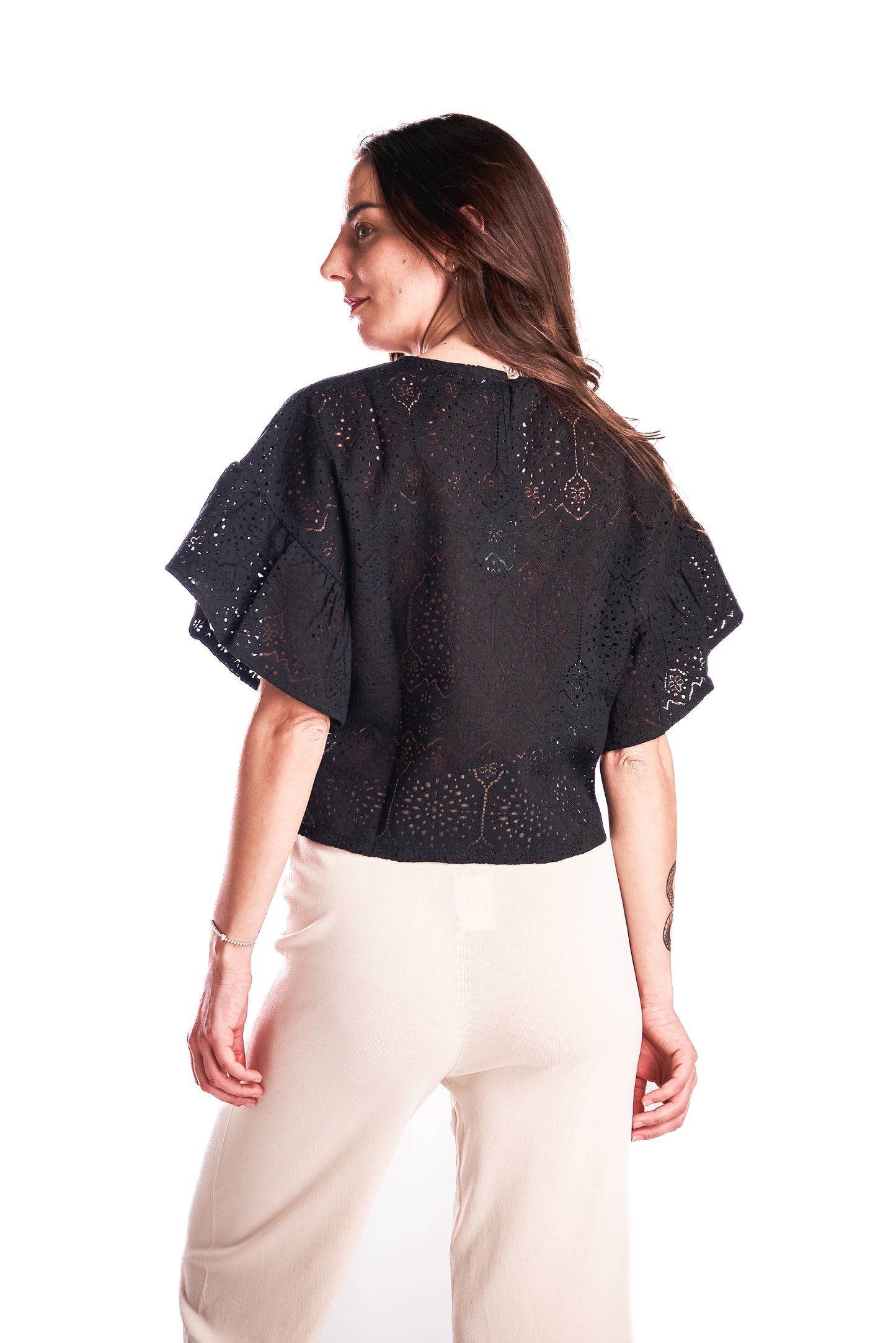 Blusa Broderie Sofi
