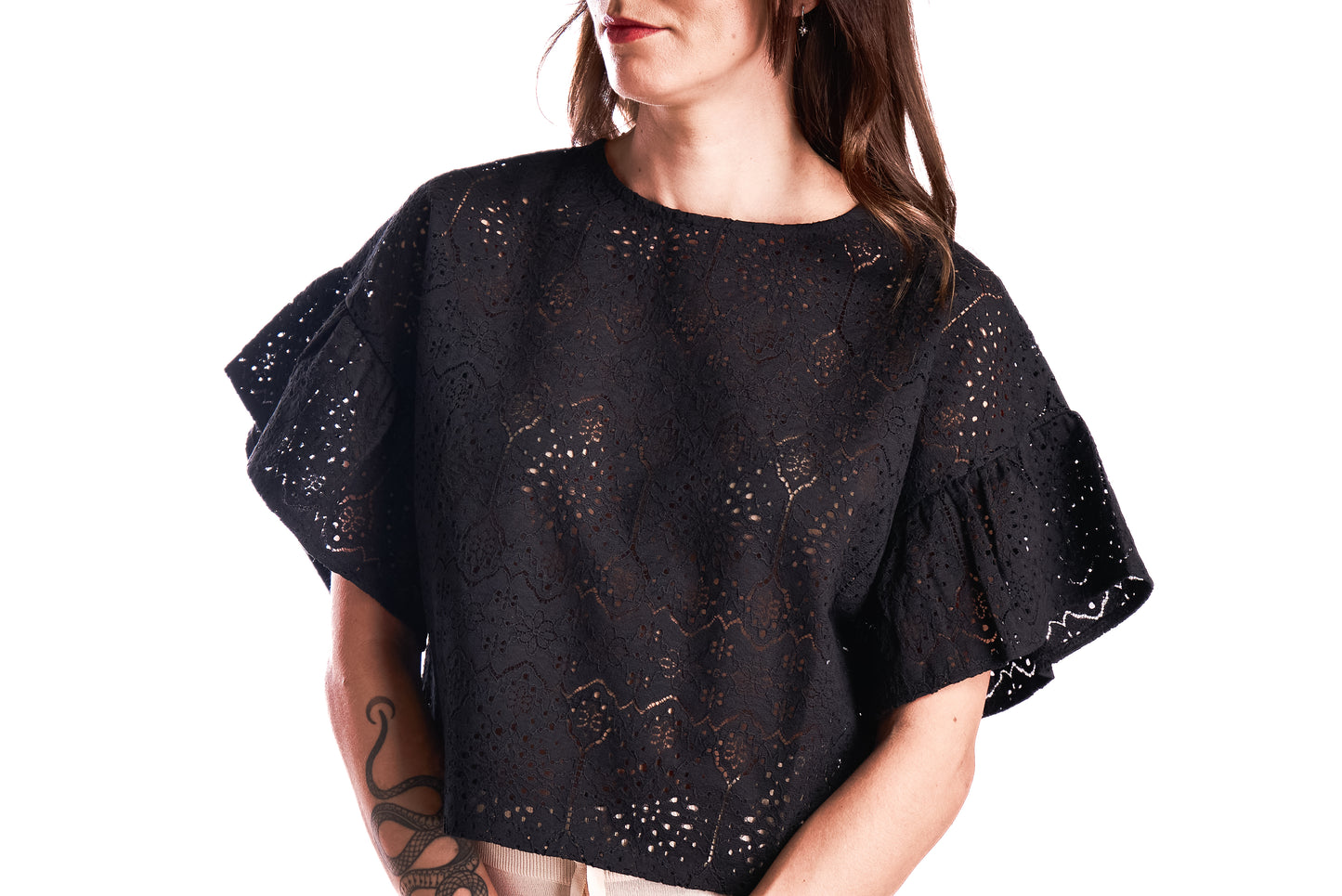 Blusa Broderie Sofi