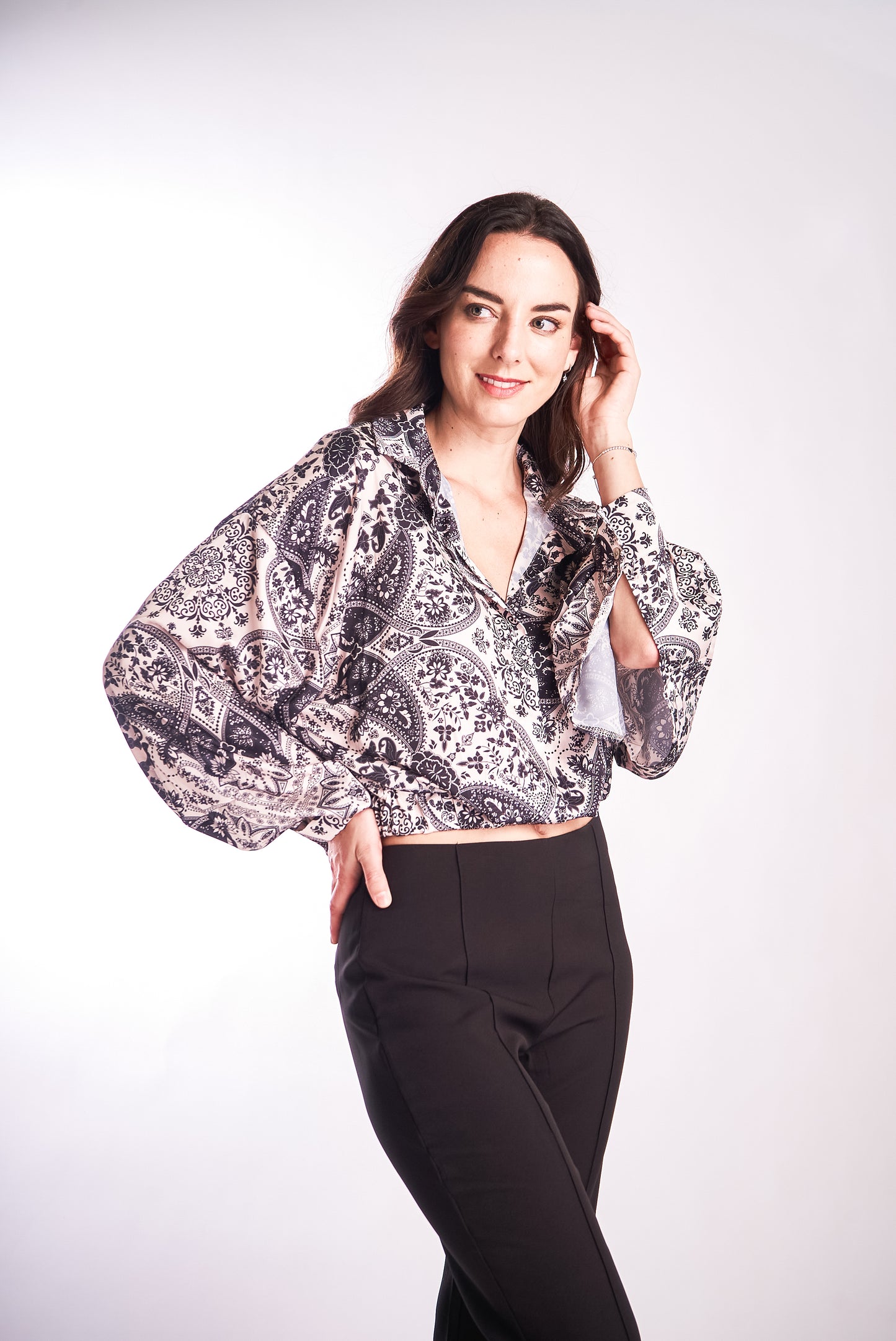 Blusa Exótica Fantasía