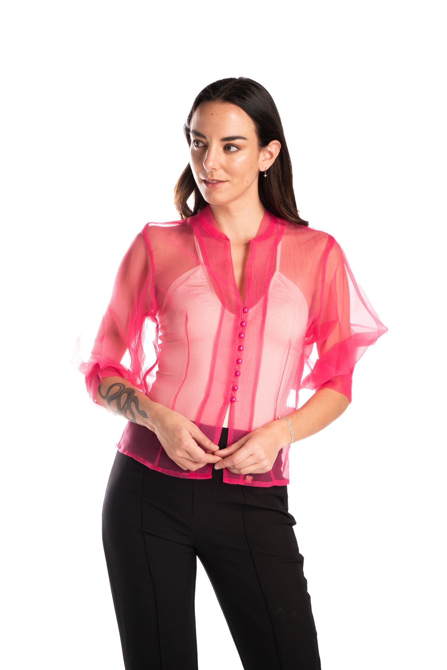 Blusa Organza