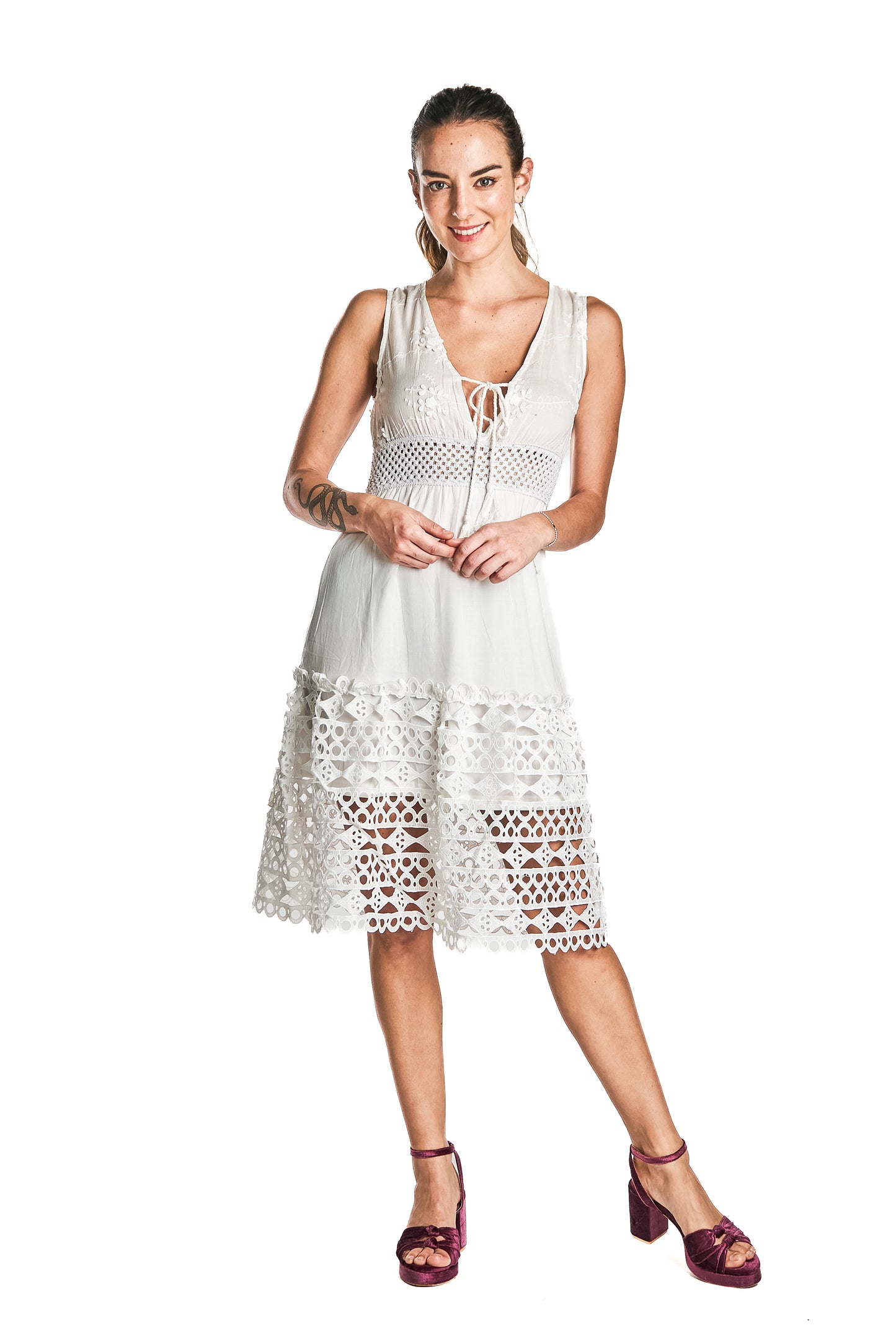 Vestido Pasamanería