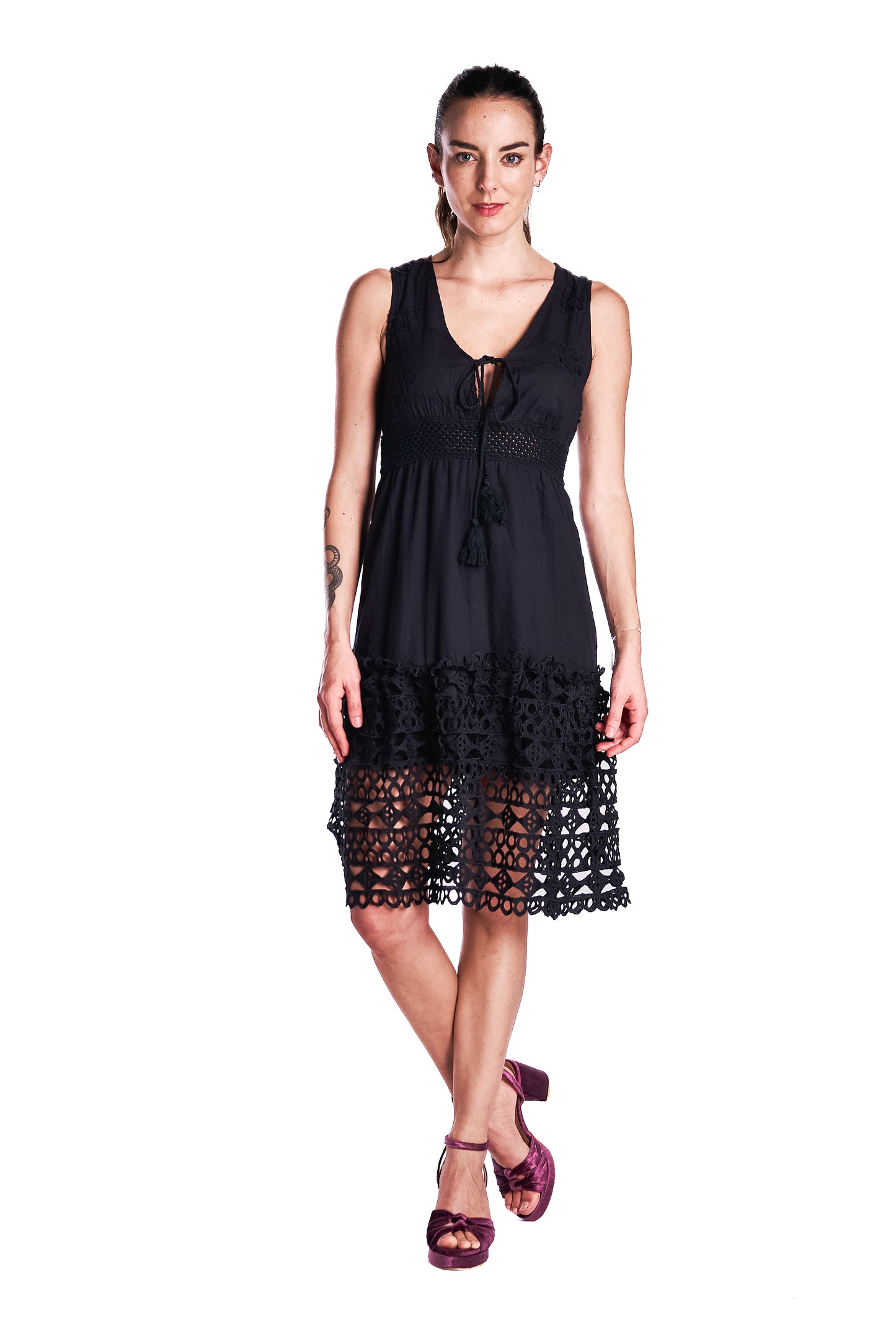 Vestido Pasamanería
