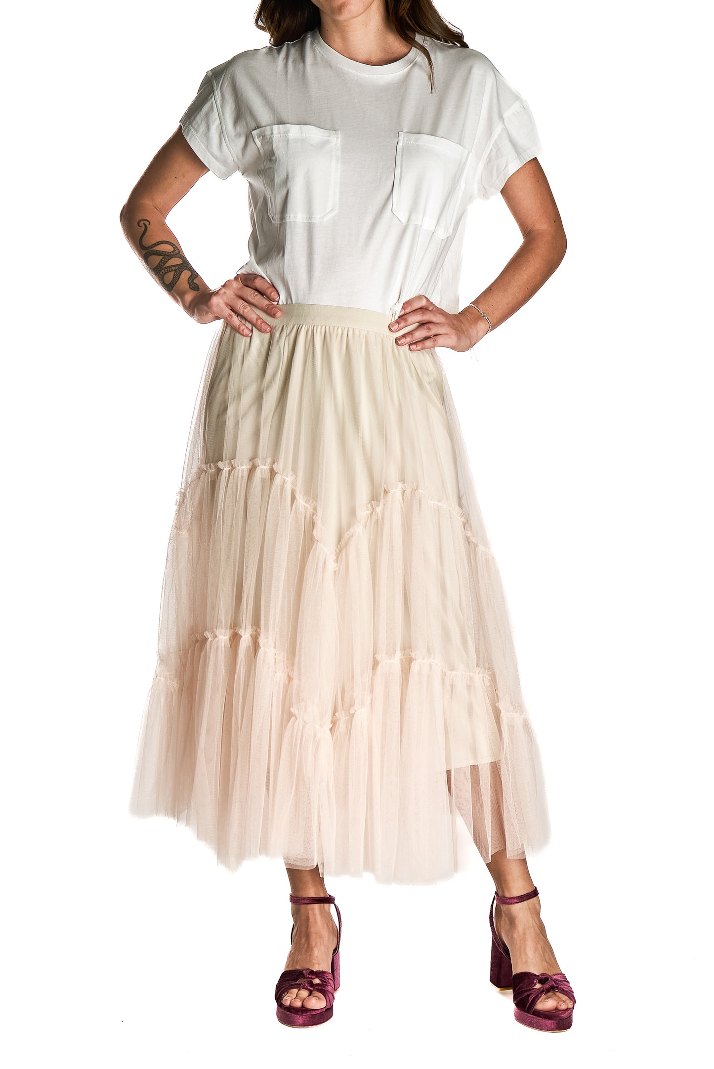 Maxi Falda Tulle