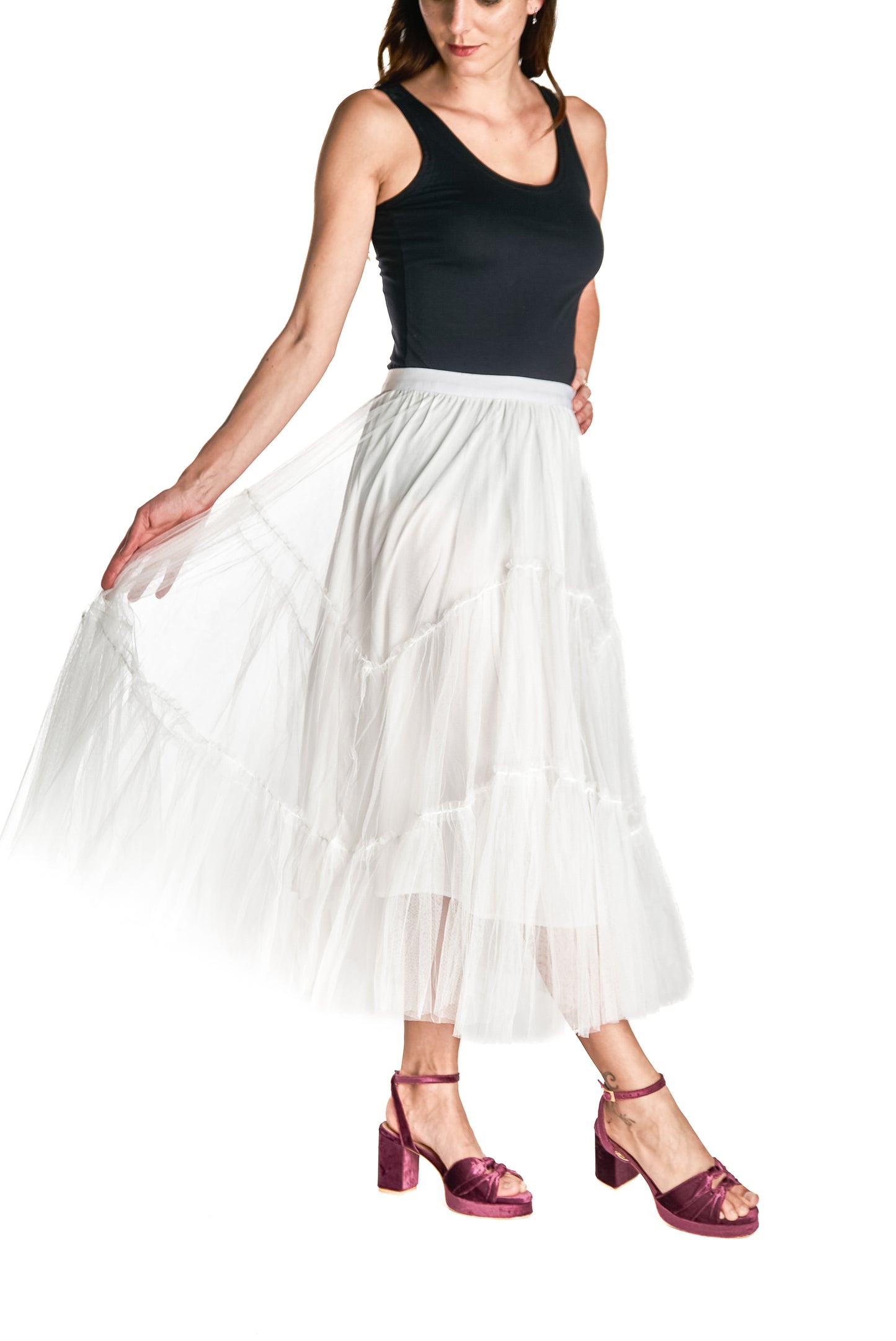 Maxi Falda Tulle