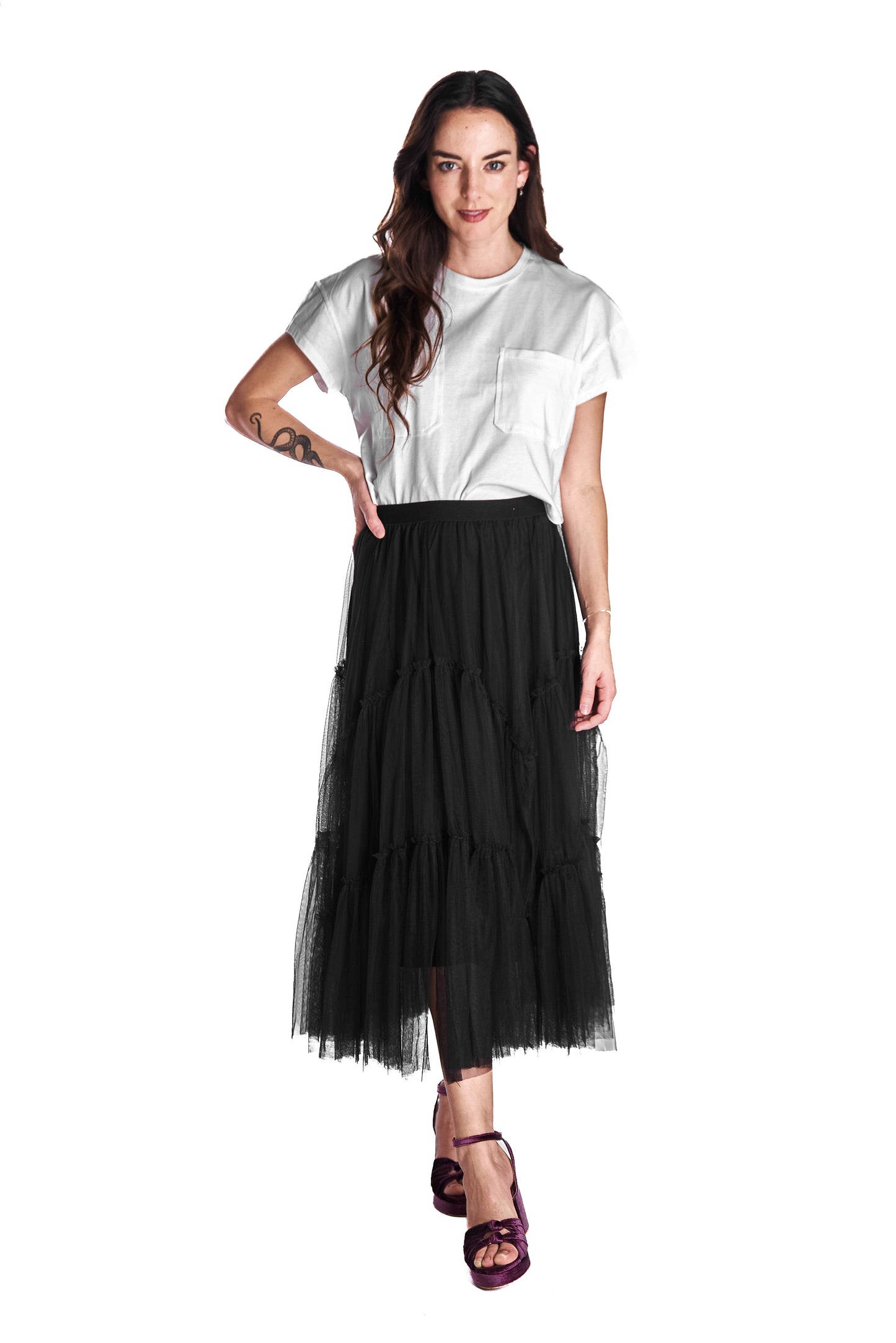 Maxi Falda Tulle
