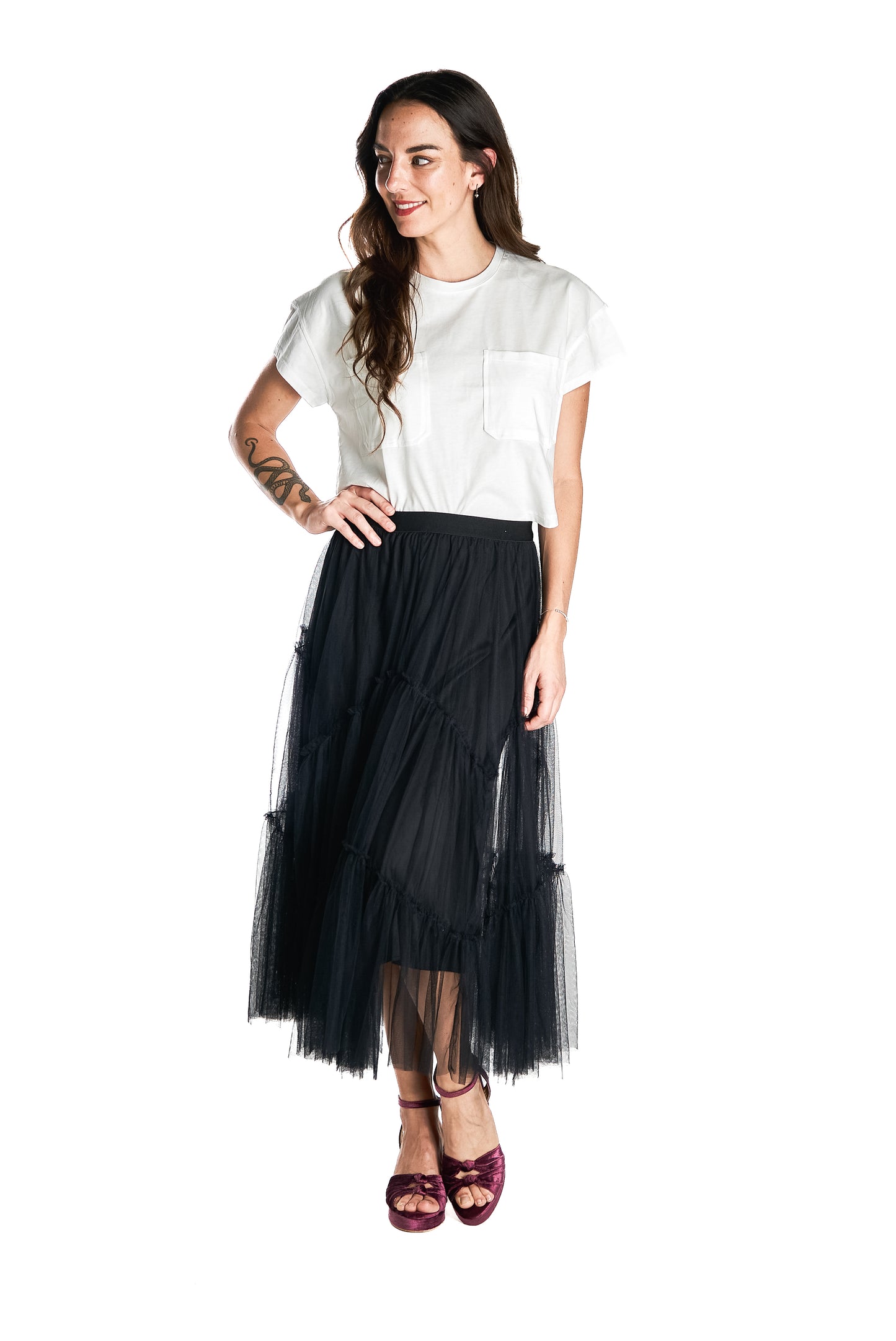 Maxi Falda Tulle