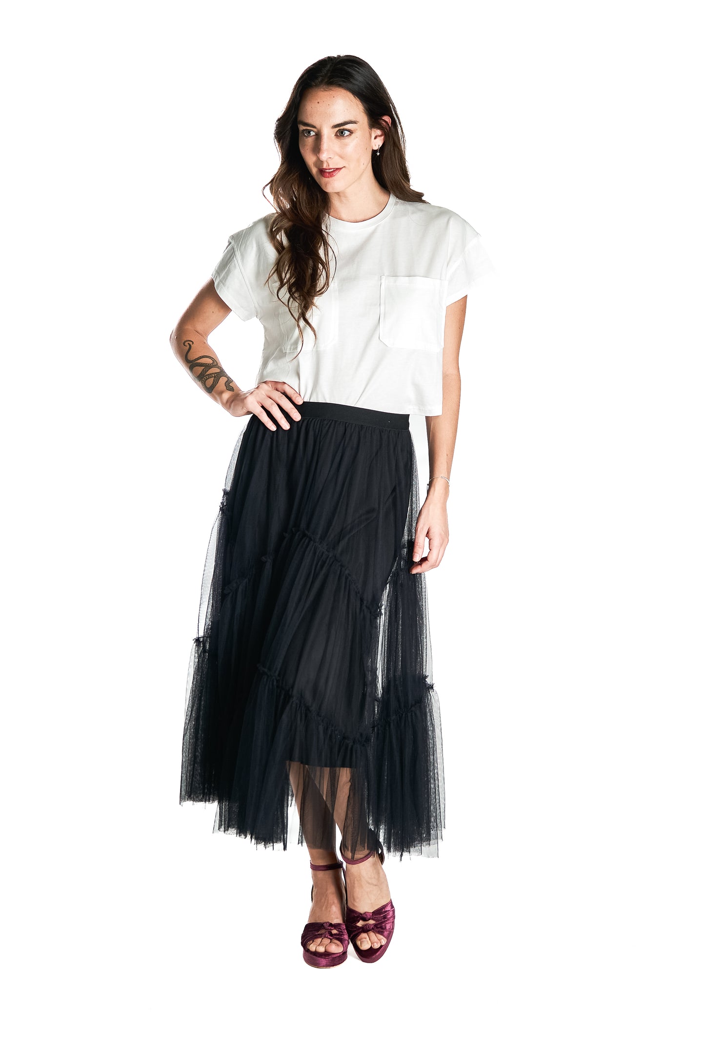 Maxi Falda Tulle
