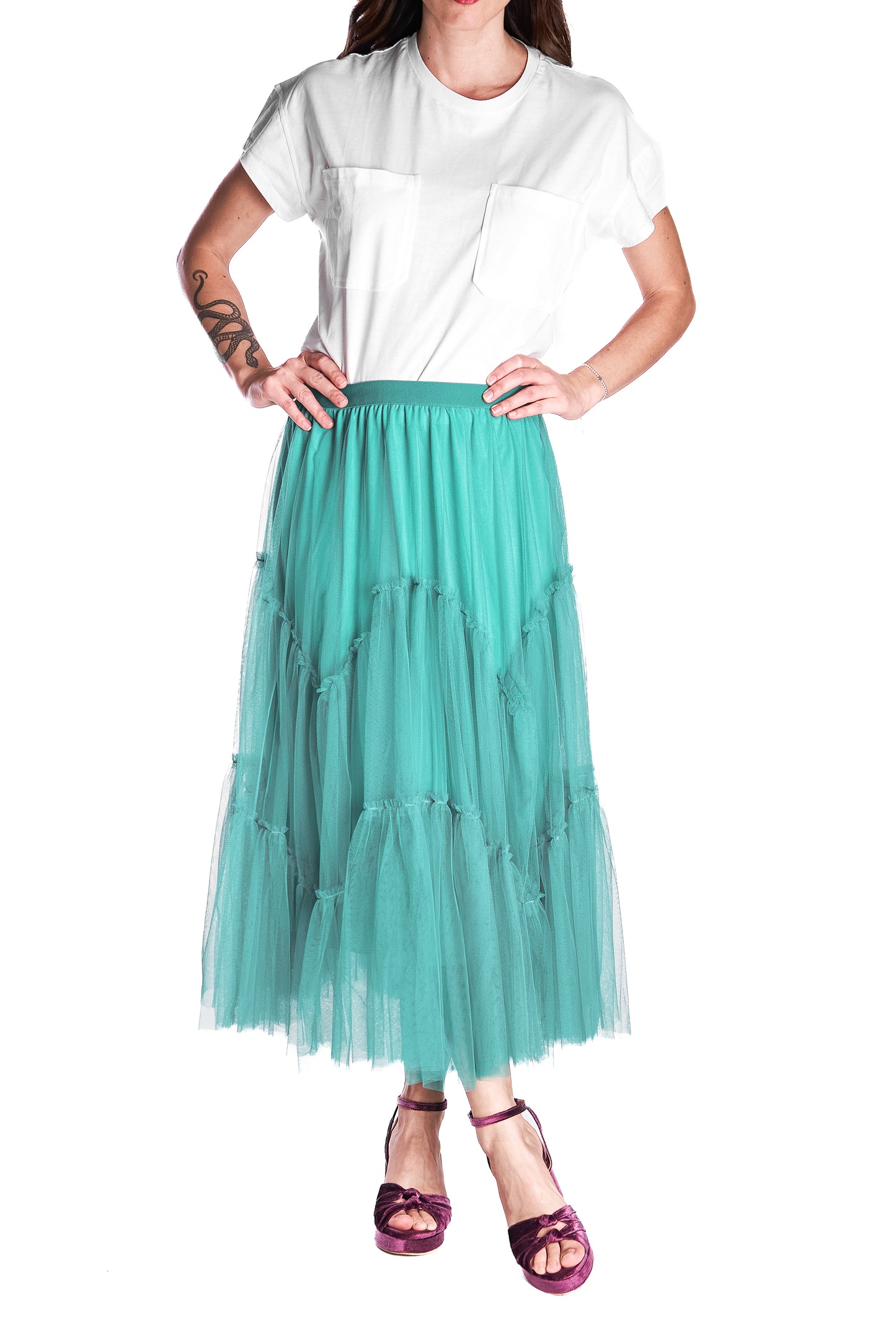 Maxi Falda Tulle