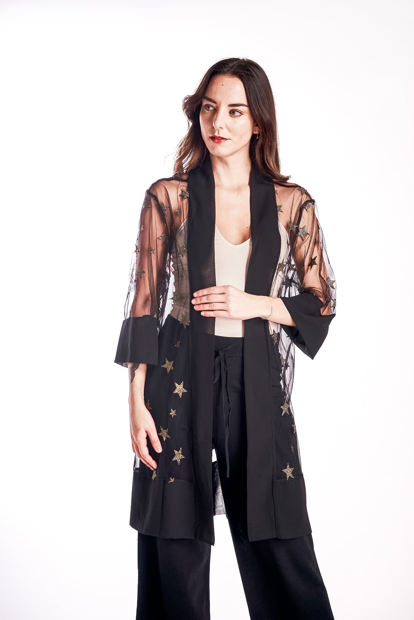 Tapado Organza Stelle