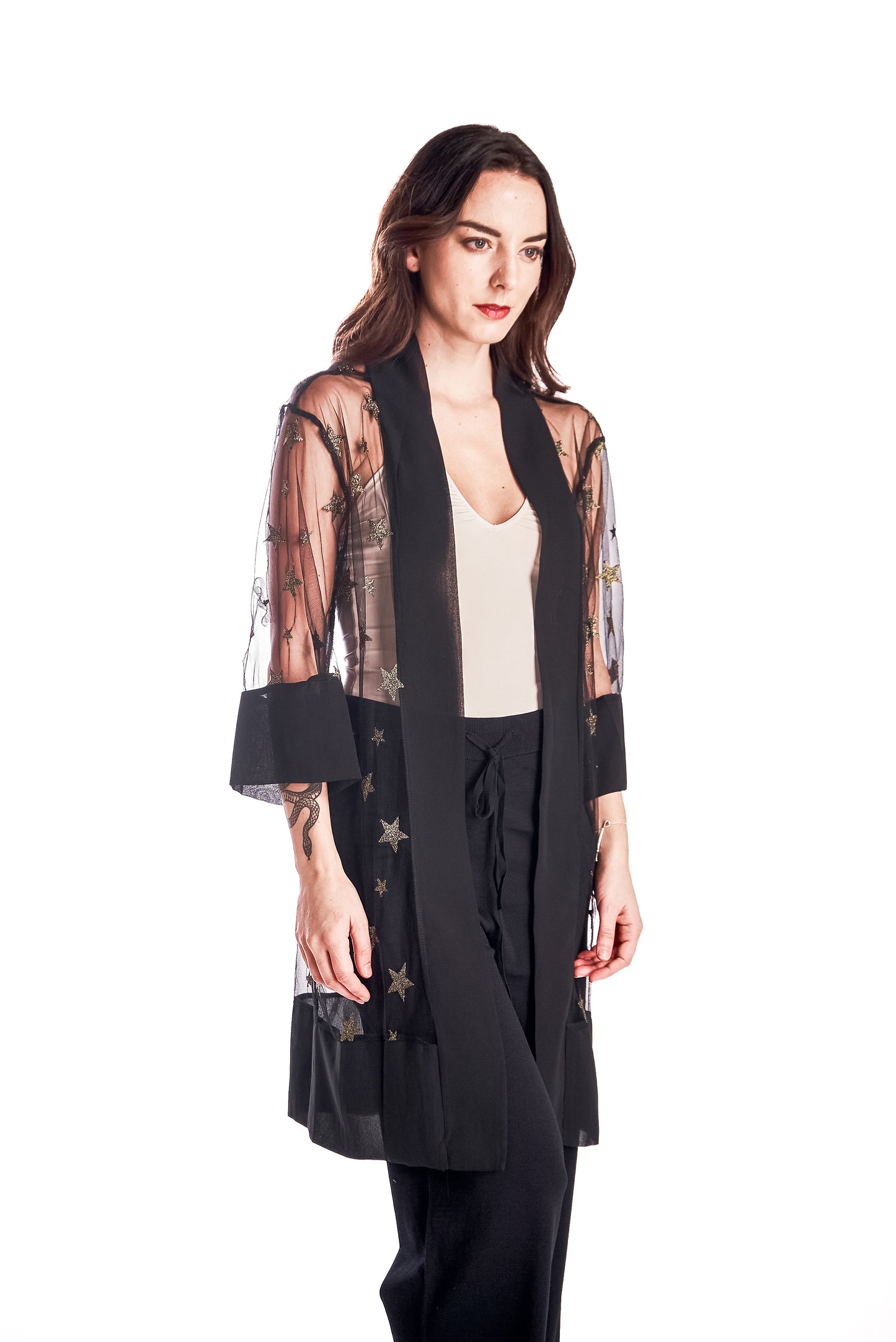 Tapado Organza Stelle