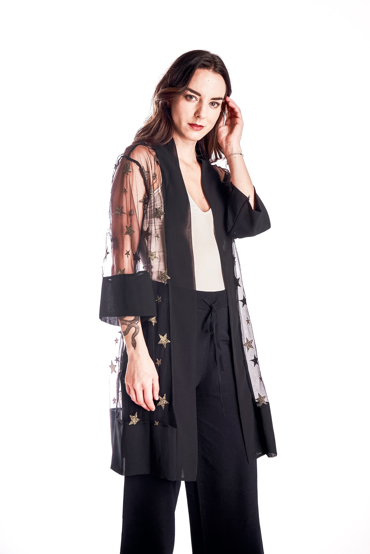 Tapado Organza Stelle