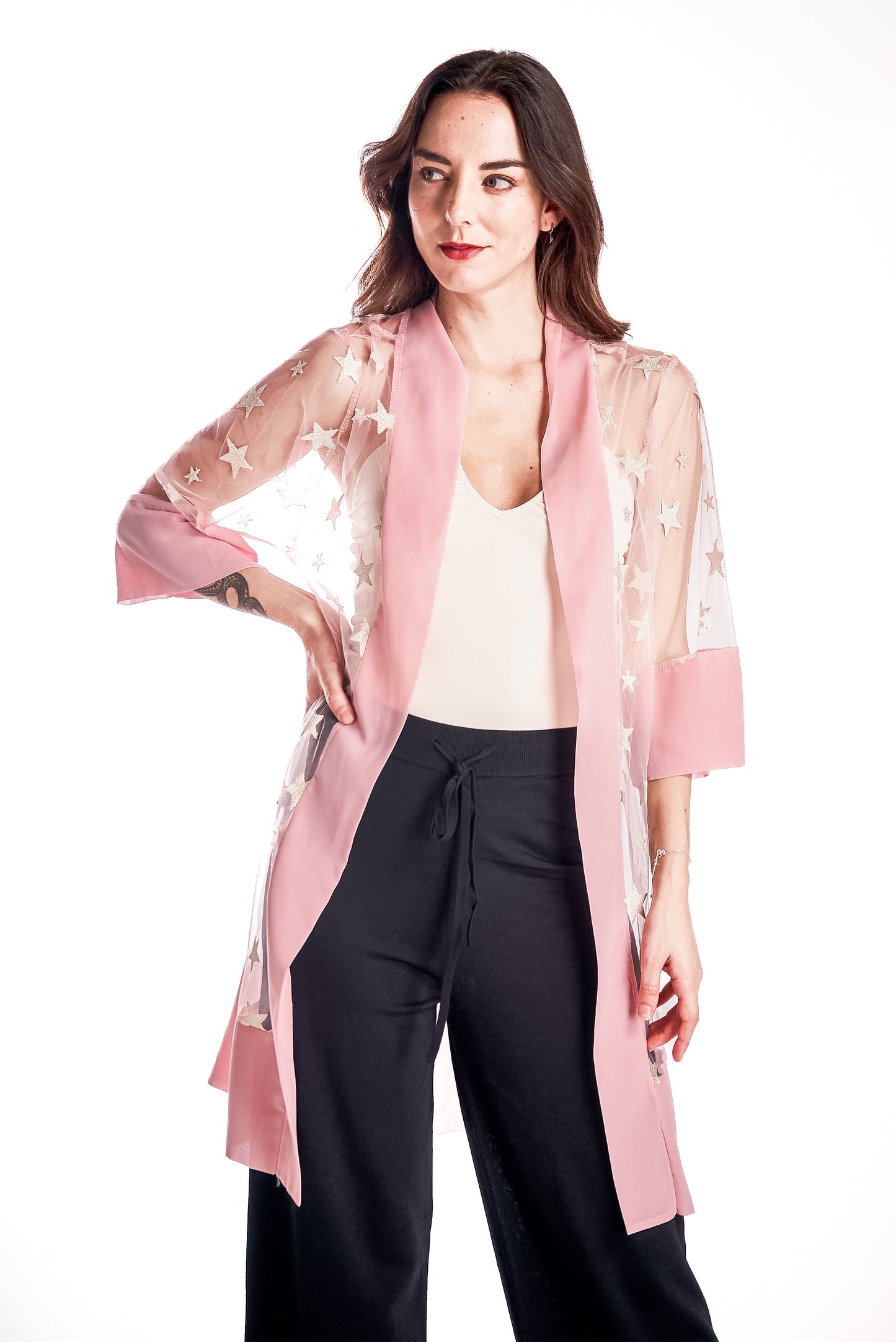 Tapado Organza Stelle