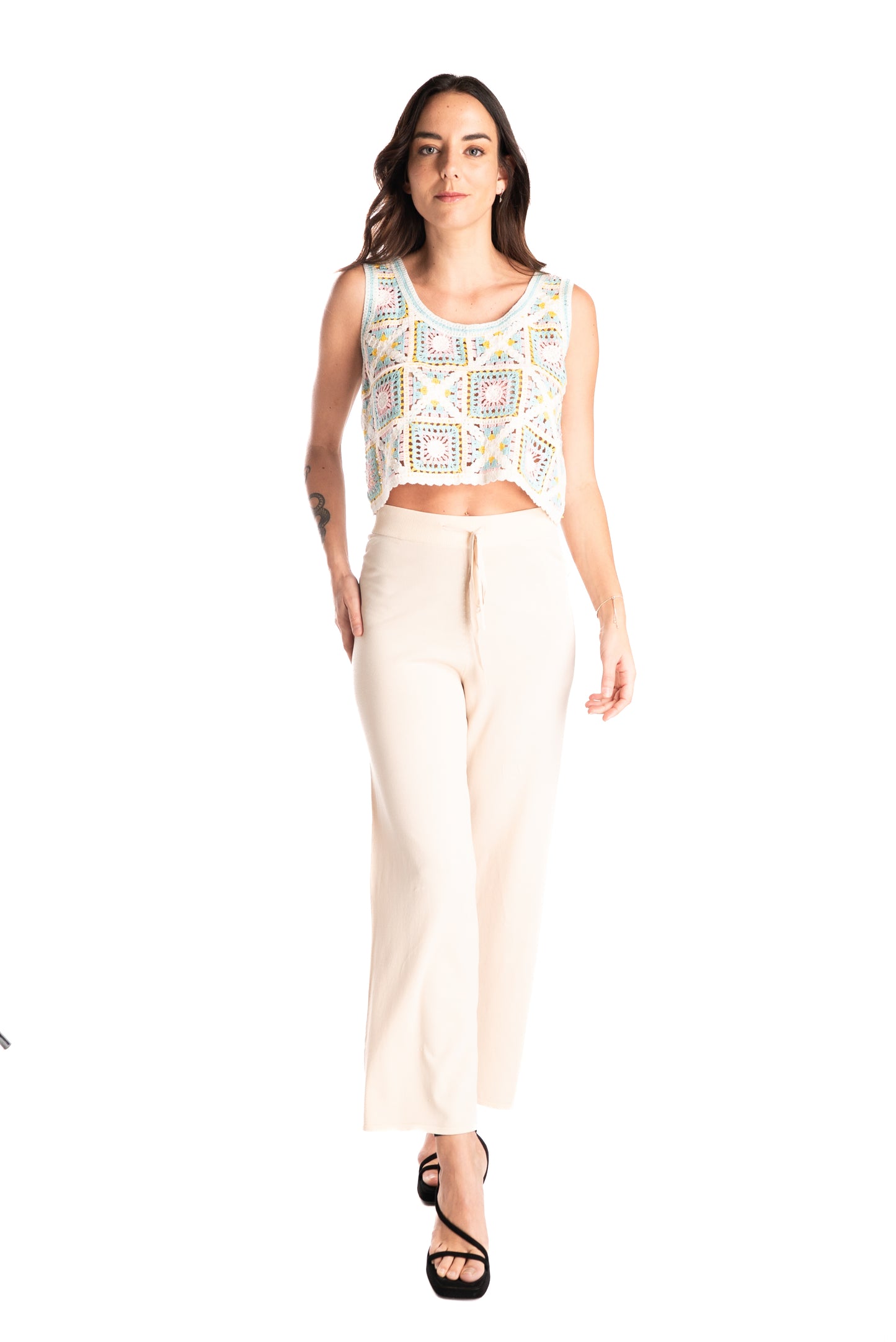 Top Crochet Cuadrete