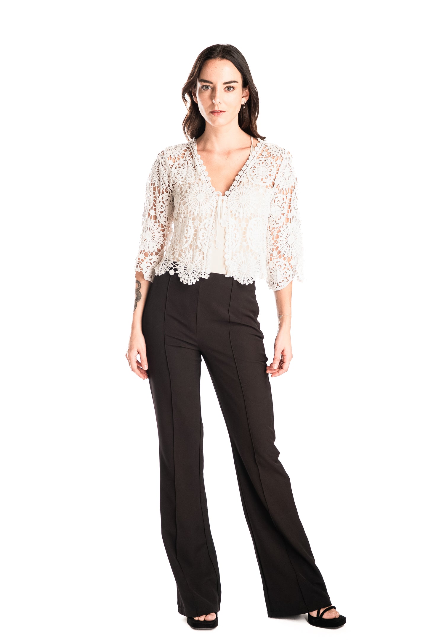 Tapado Crochet Zara