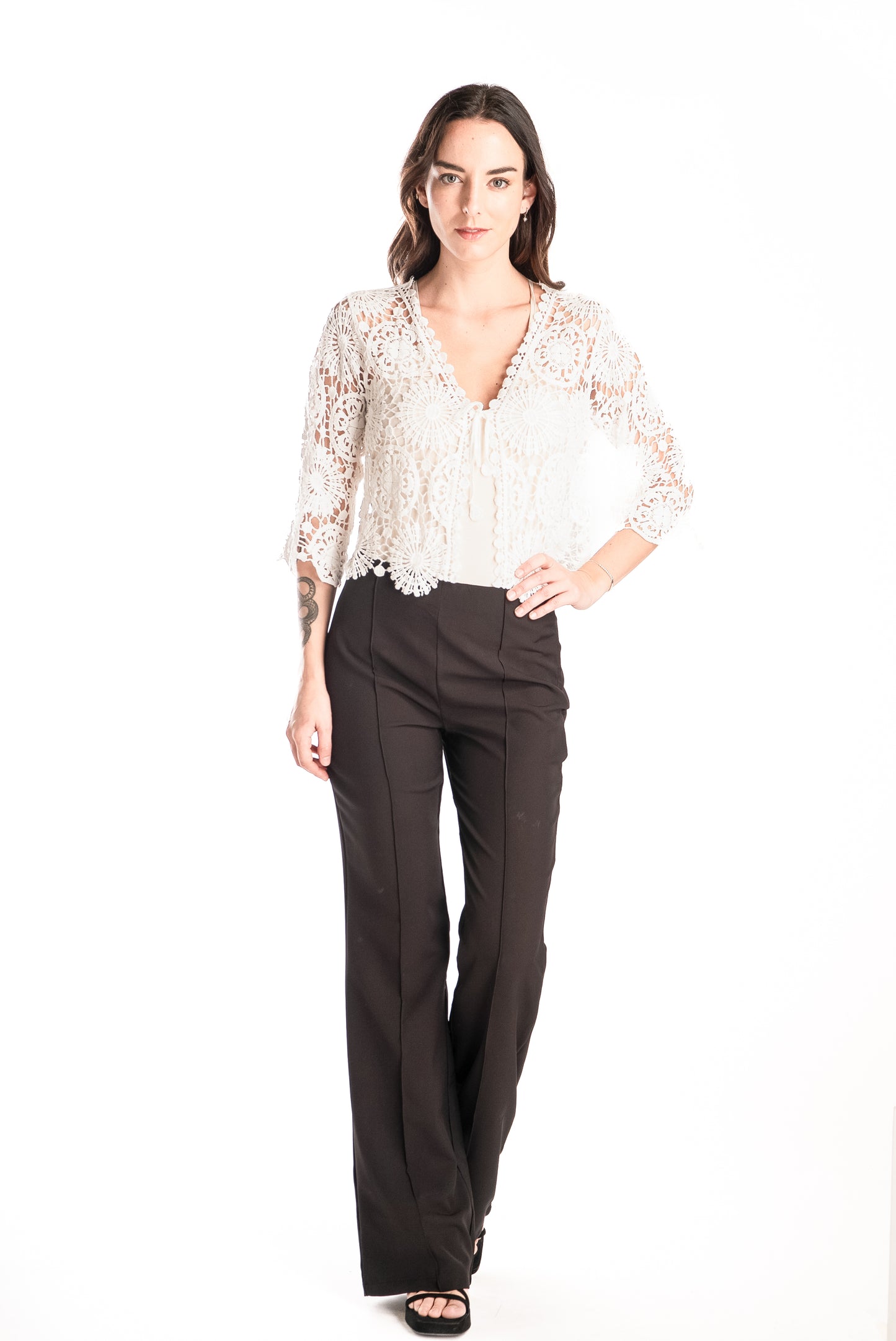 Tapado Crochet Zara