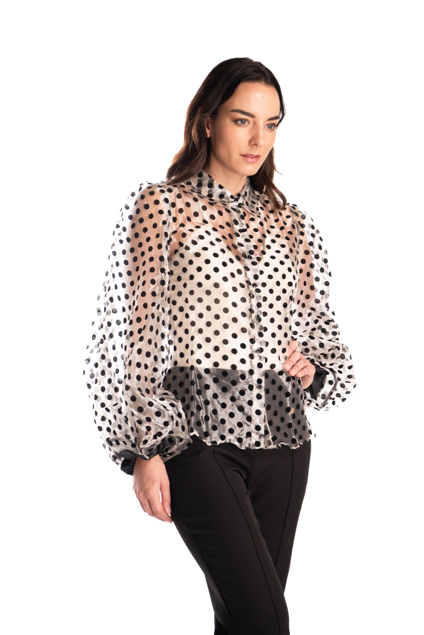 Maxi Blusa Lunares