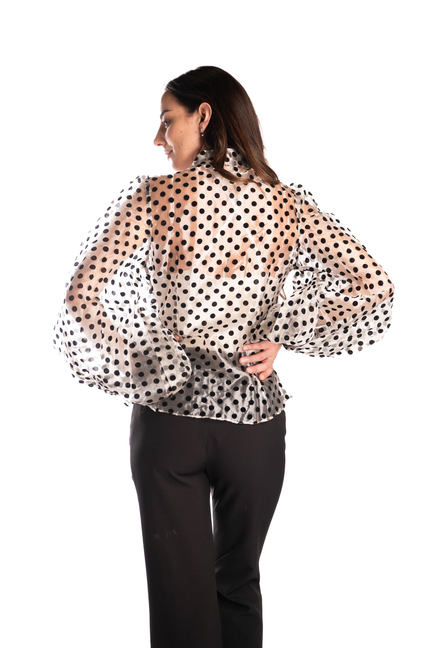 Maxi Blusa Lunares