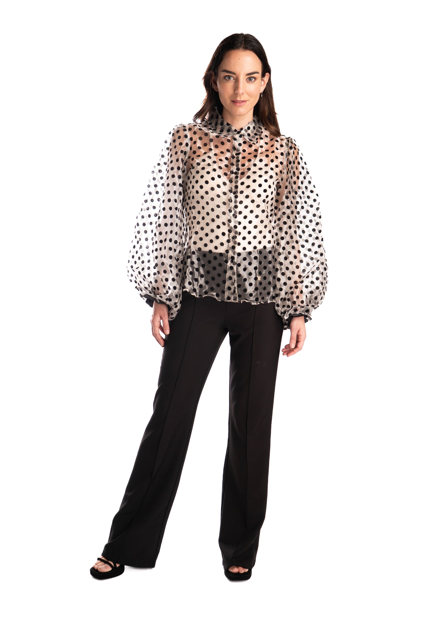 Maxi Blusa Lunares
