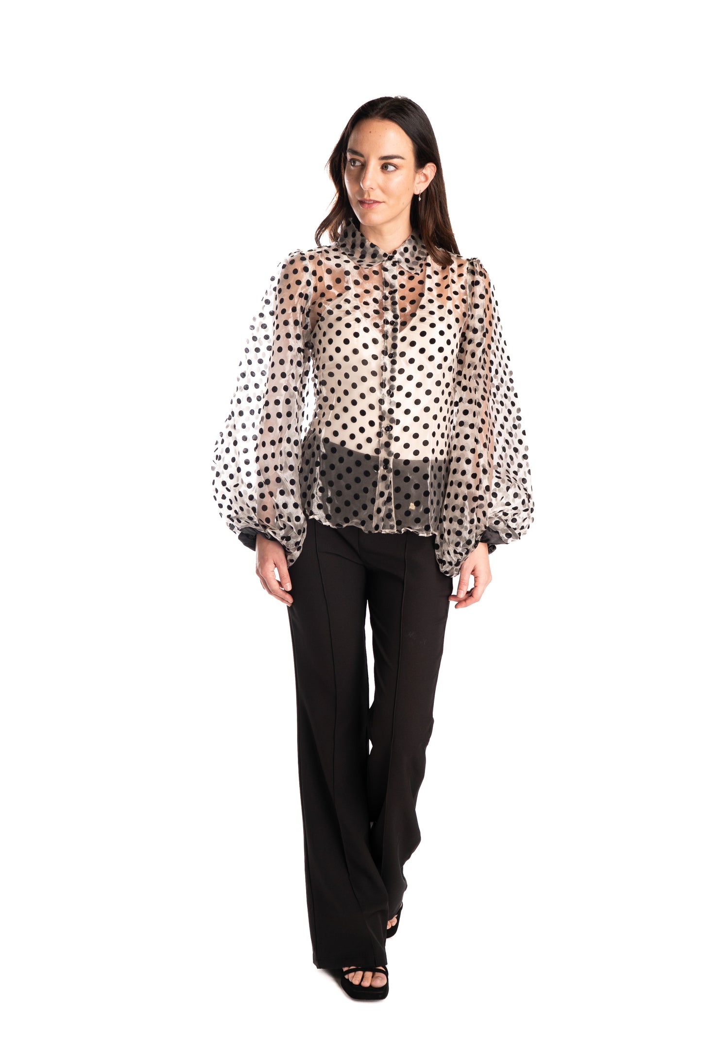 Maxi Blusa Lunares