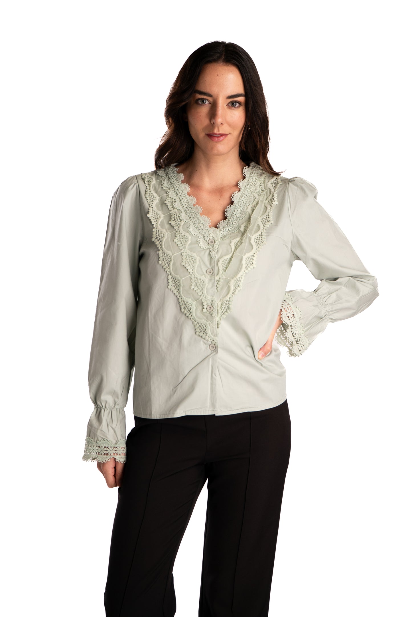 Blusa Macrame Bella