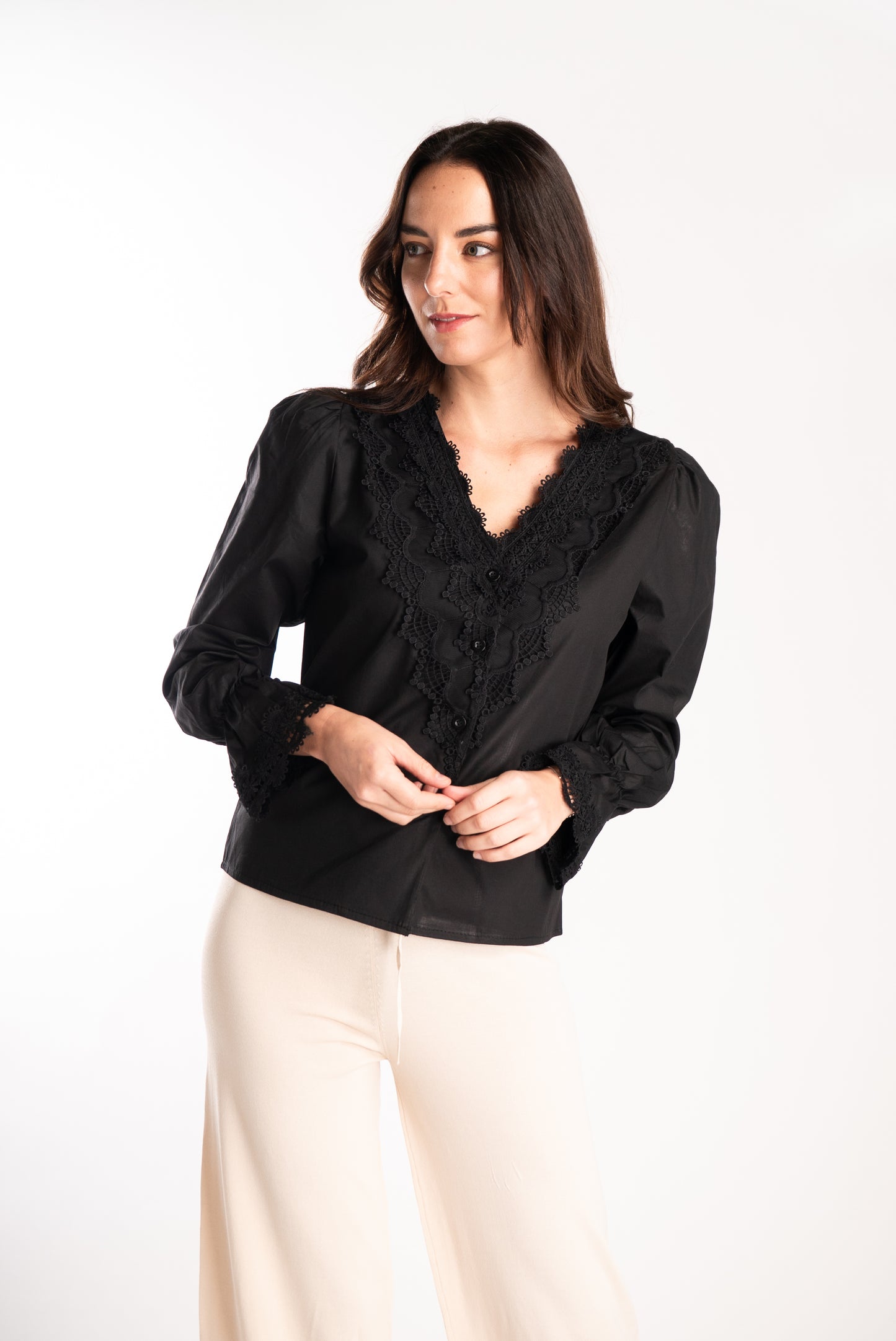 Blusa Macrame Bella