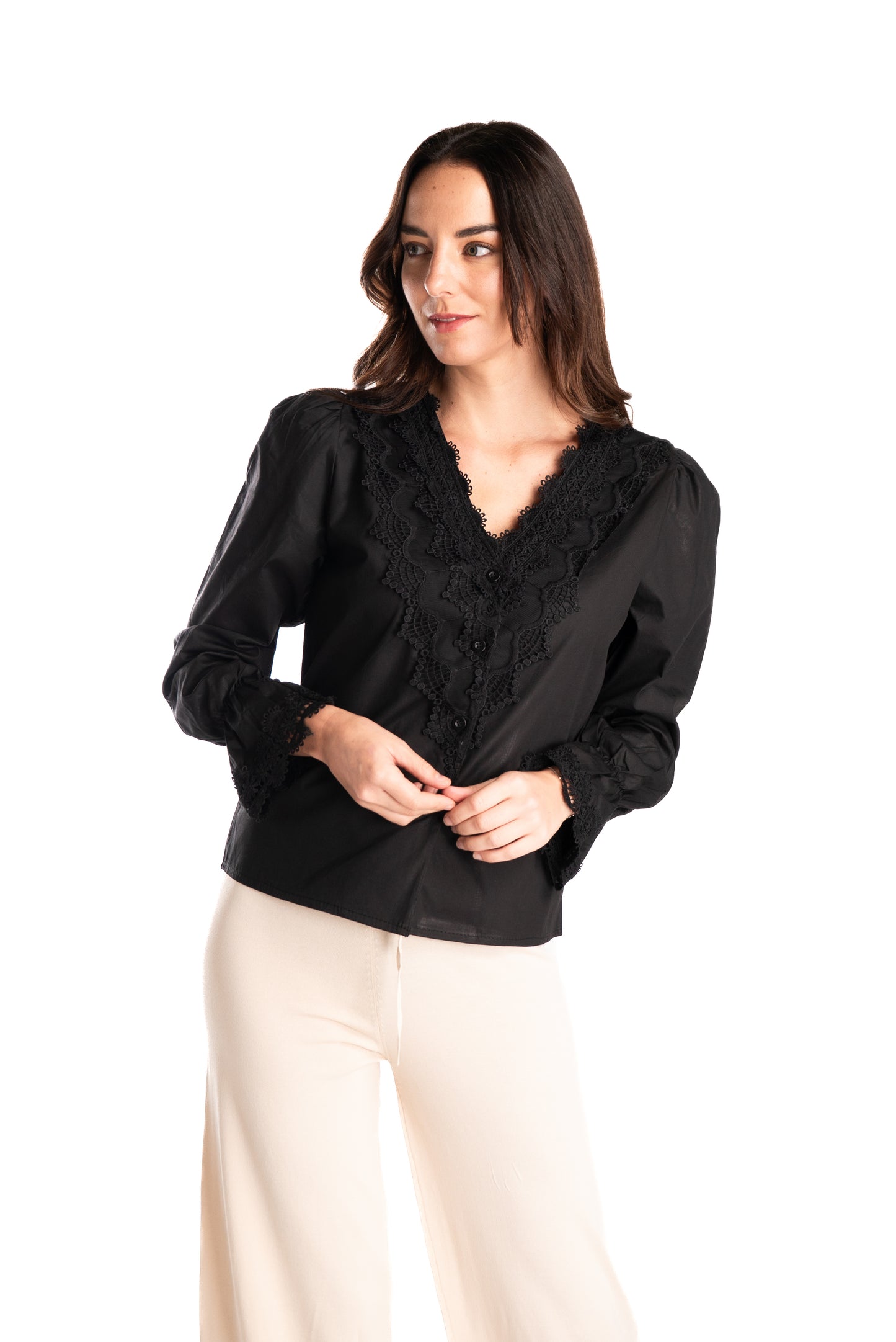 Blusa Macrame Bella