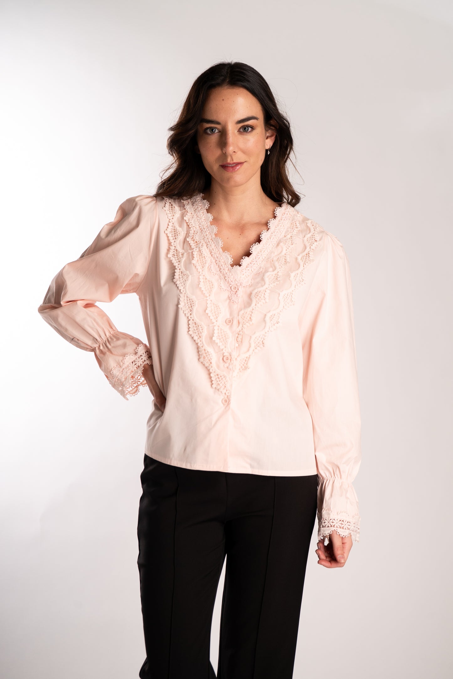 Blusa Macrame Bella