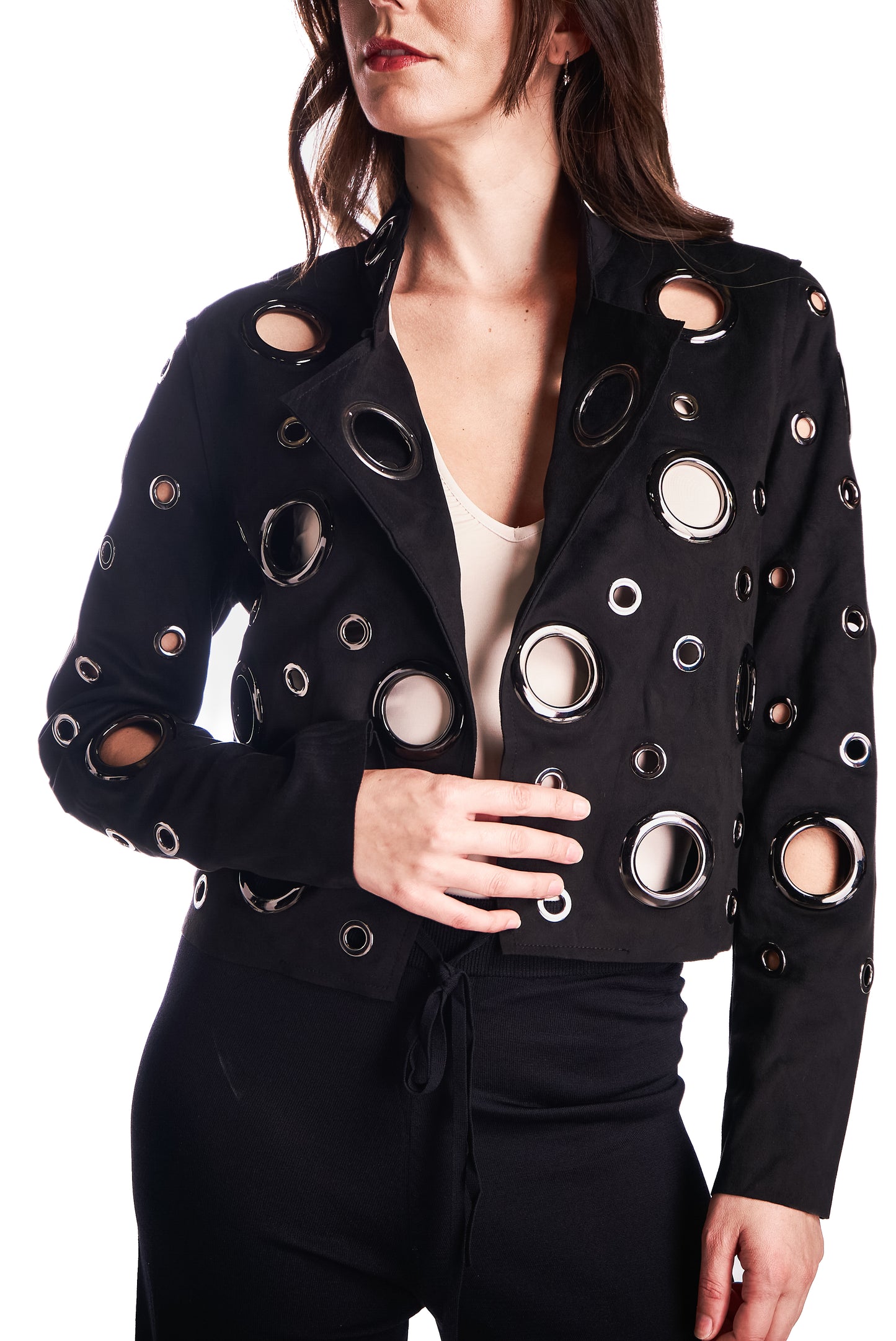 Chaqueta Ojetillos