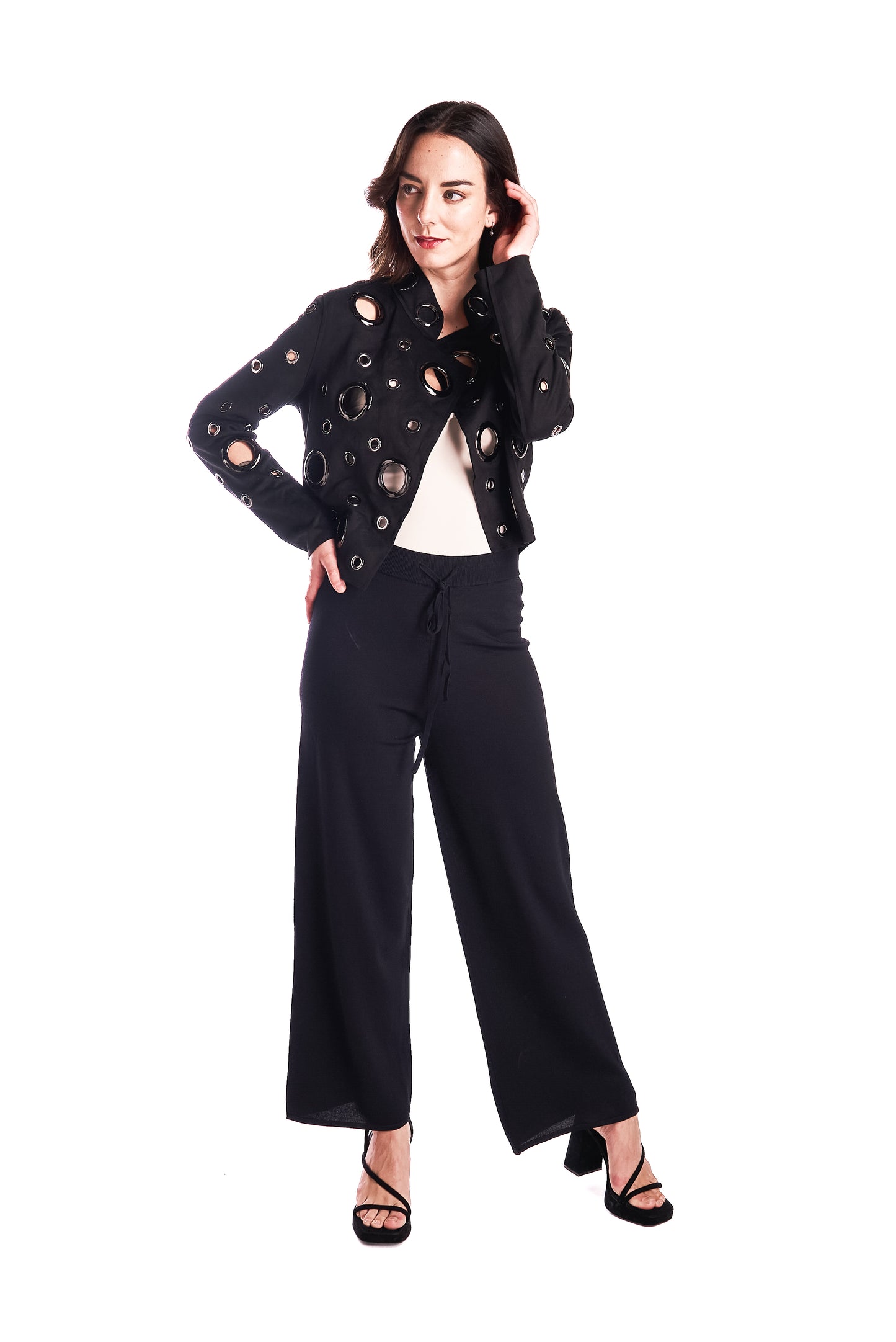 Chaqueta Ojetillos