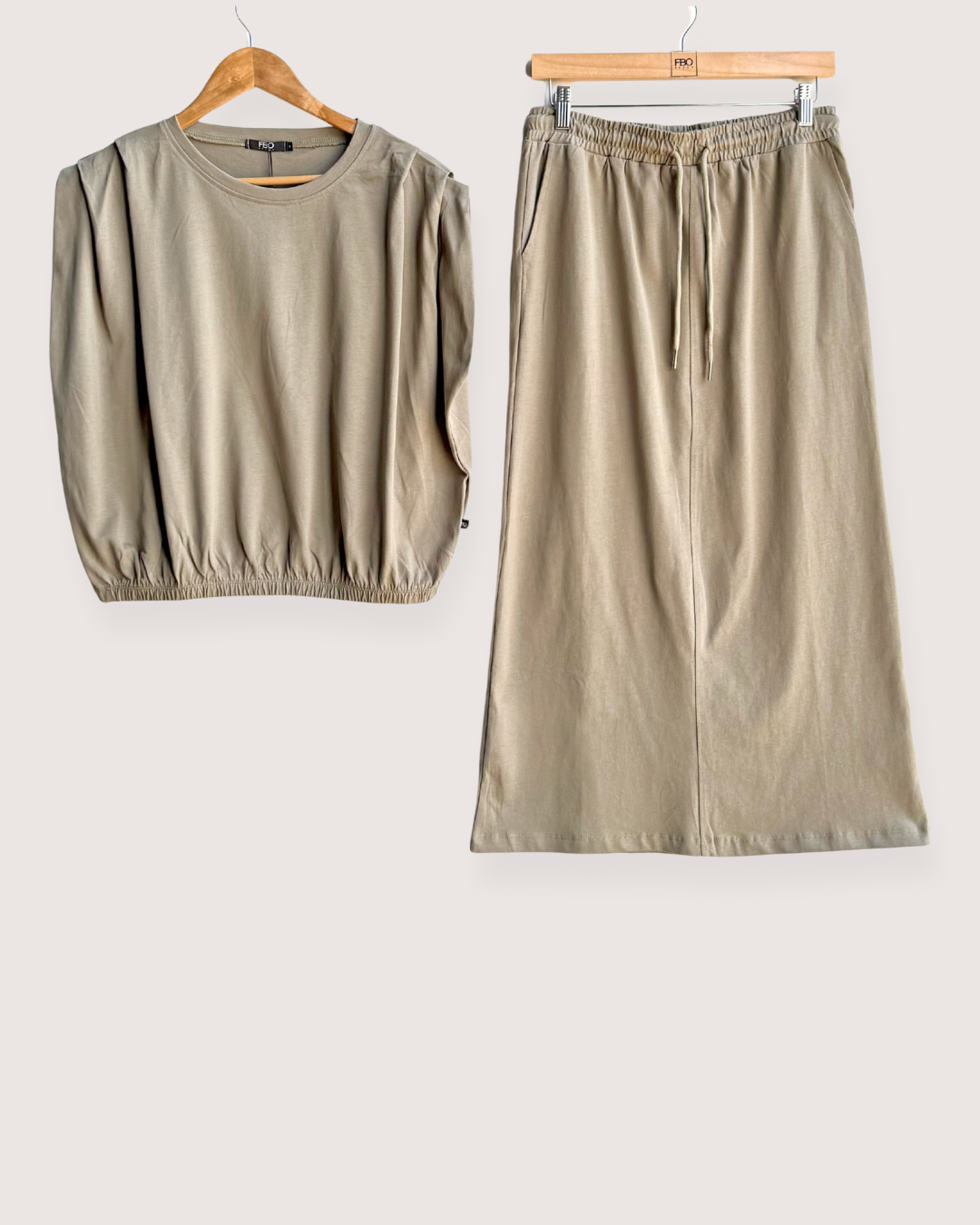 Conjunto Falda Cotone Donna