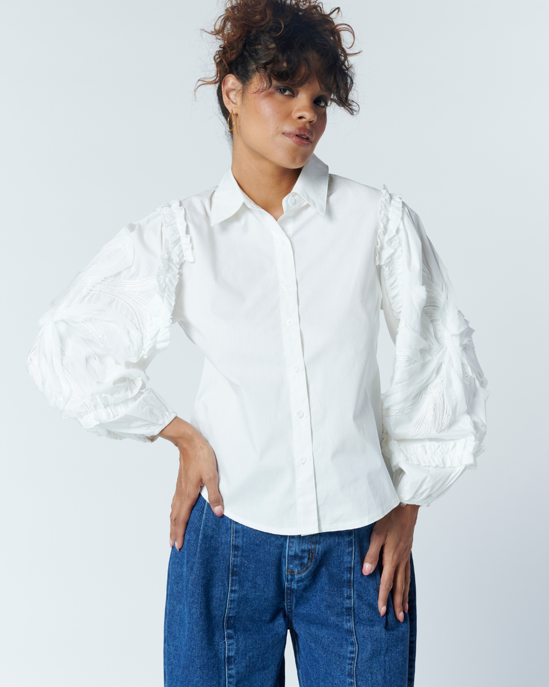 Blusa Maxi Manga