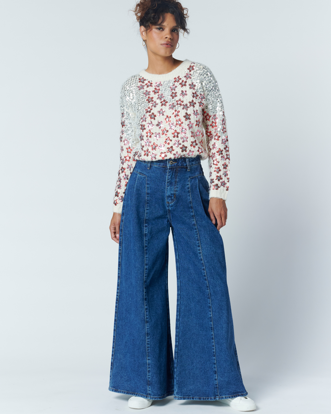 Jeans Maxi Palazzo