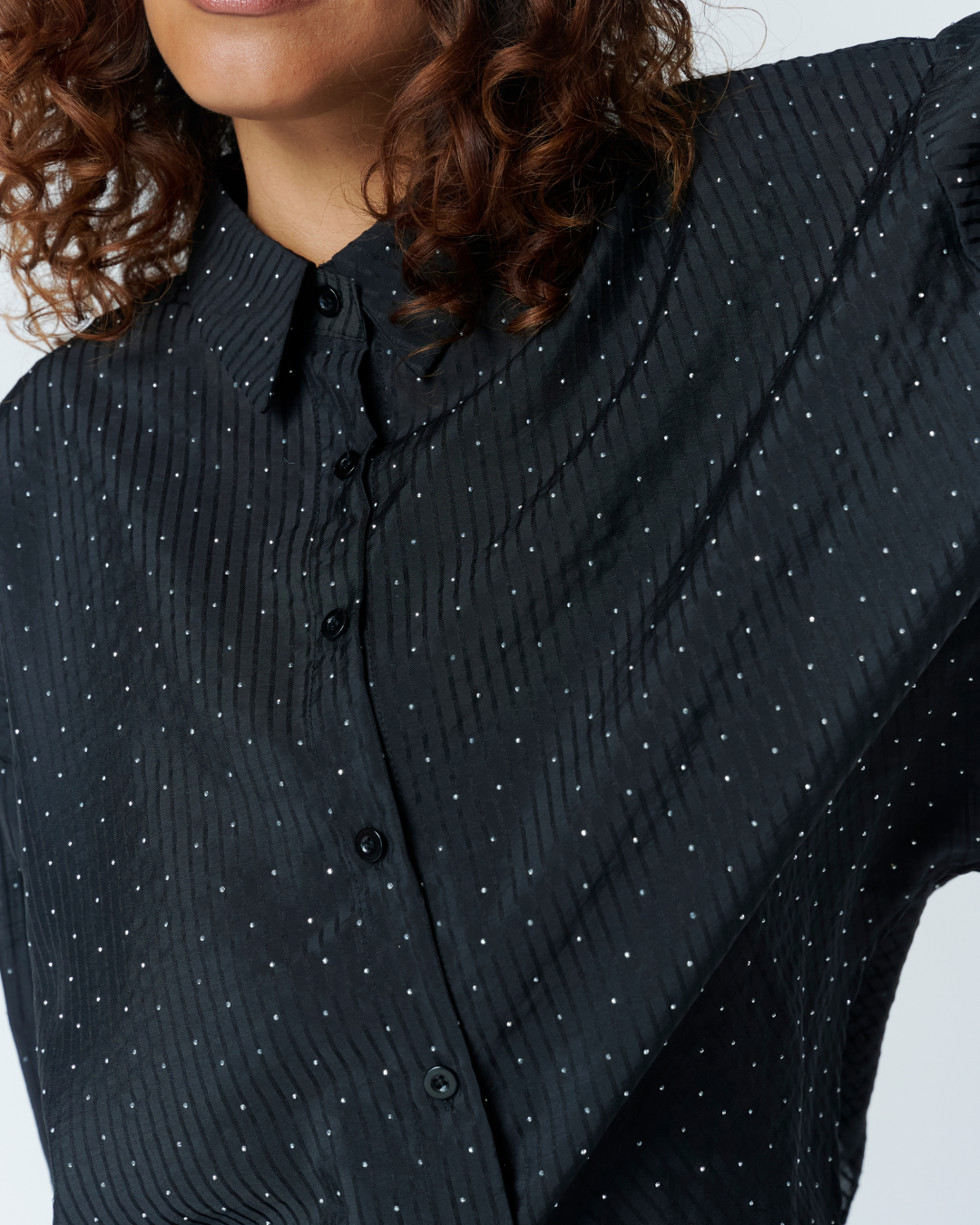 Blusa Over Strass