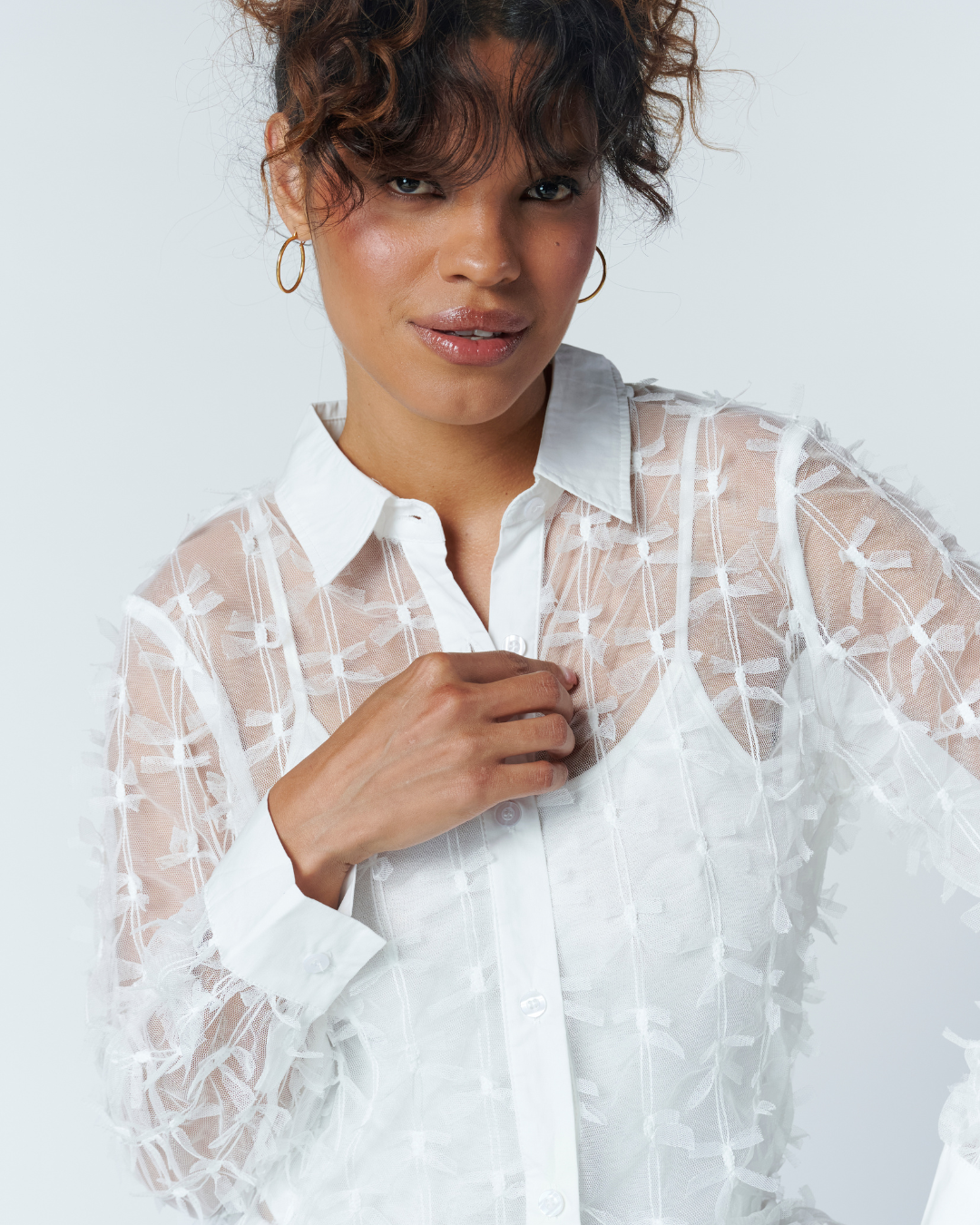 Blusa Transparencia Lazitos