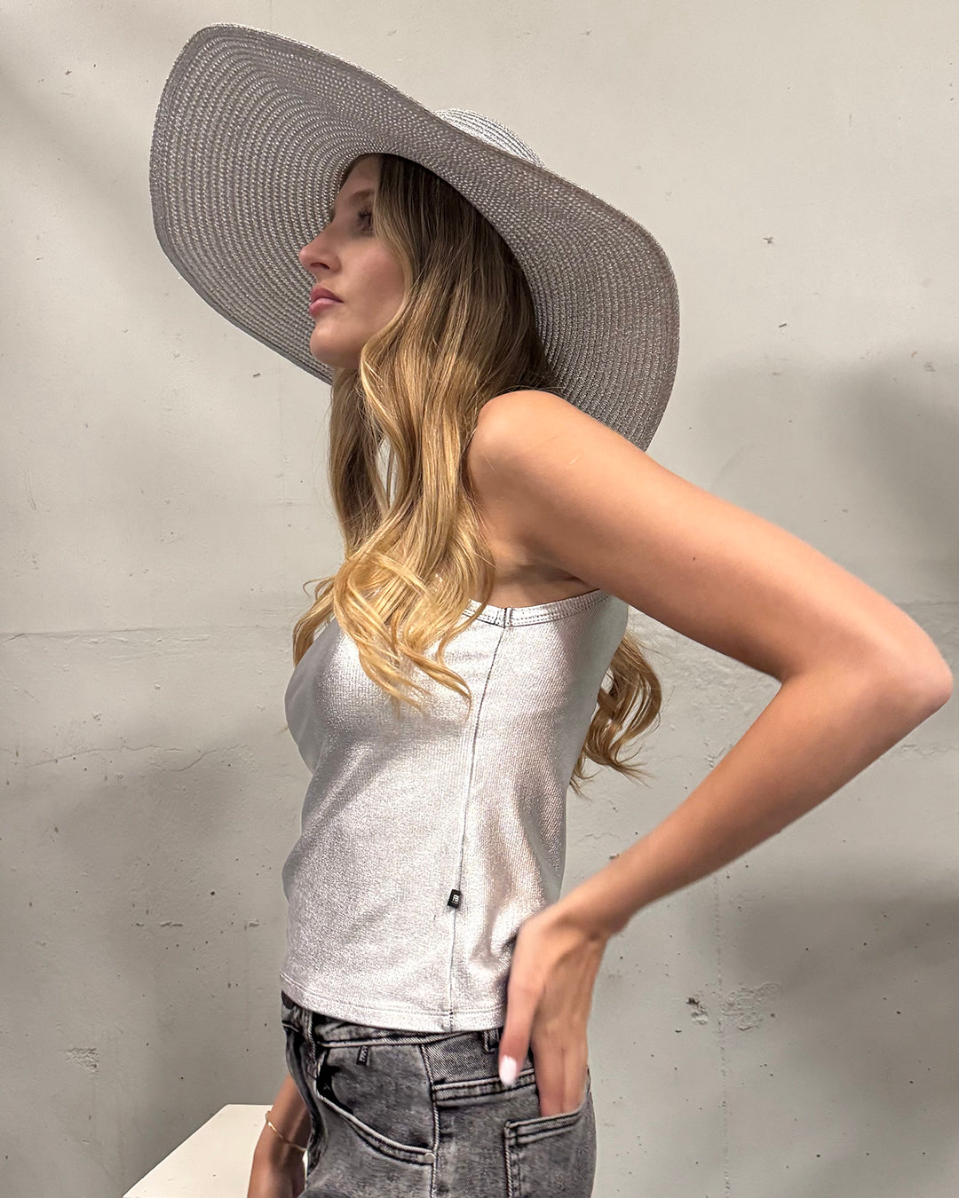 Polera Metalizado Basic