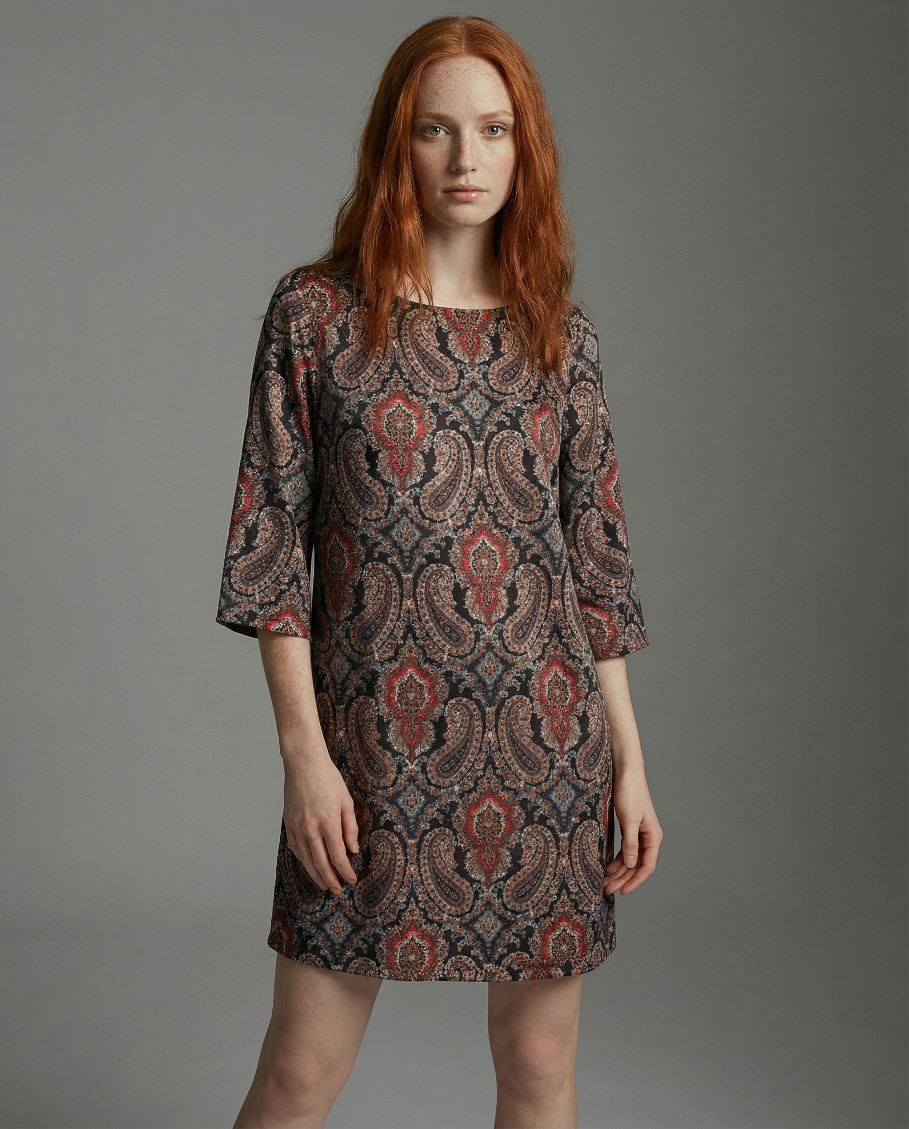 VESTIDO SATIN CALABAZAS