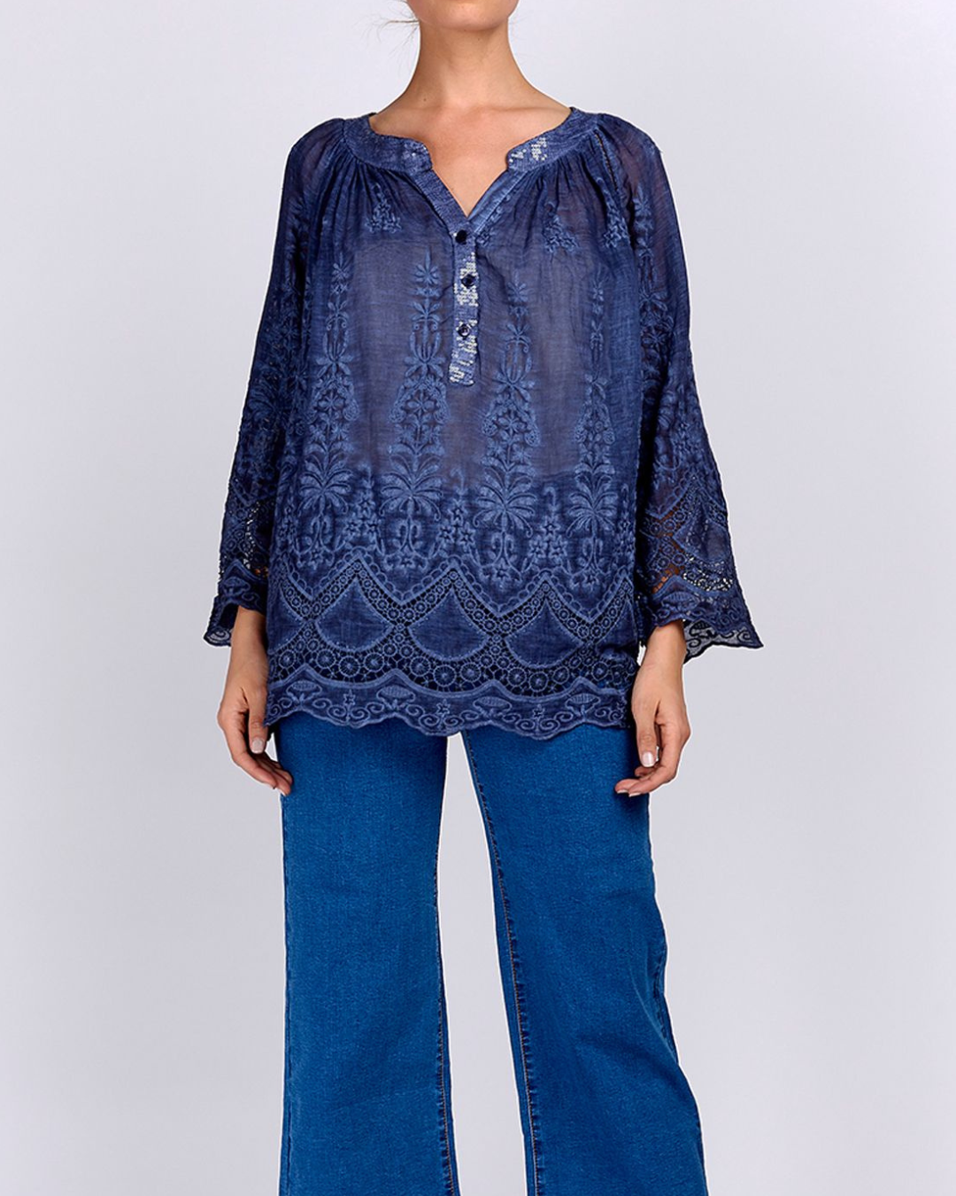 Blusa Oxidado Macrame