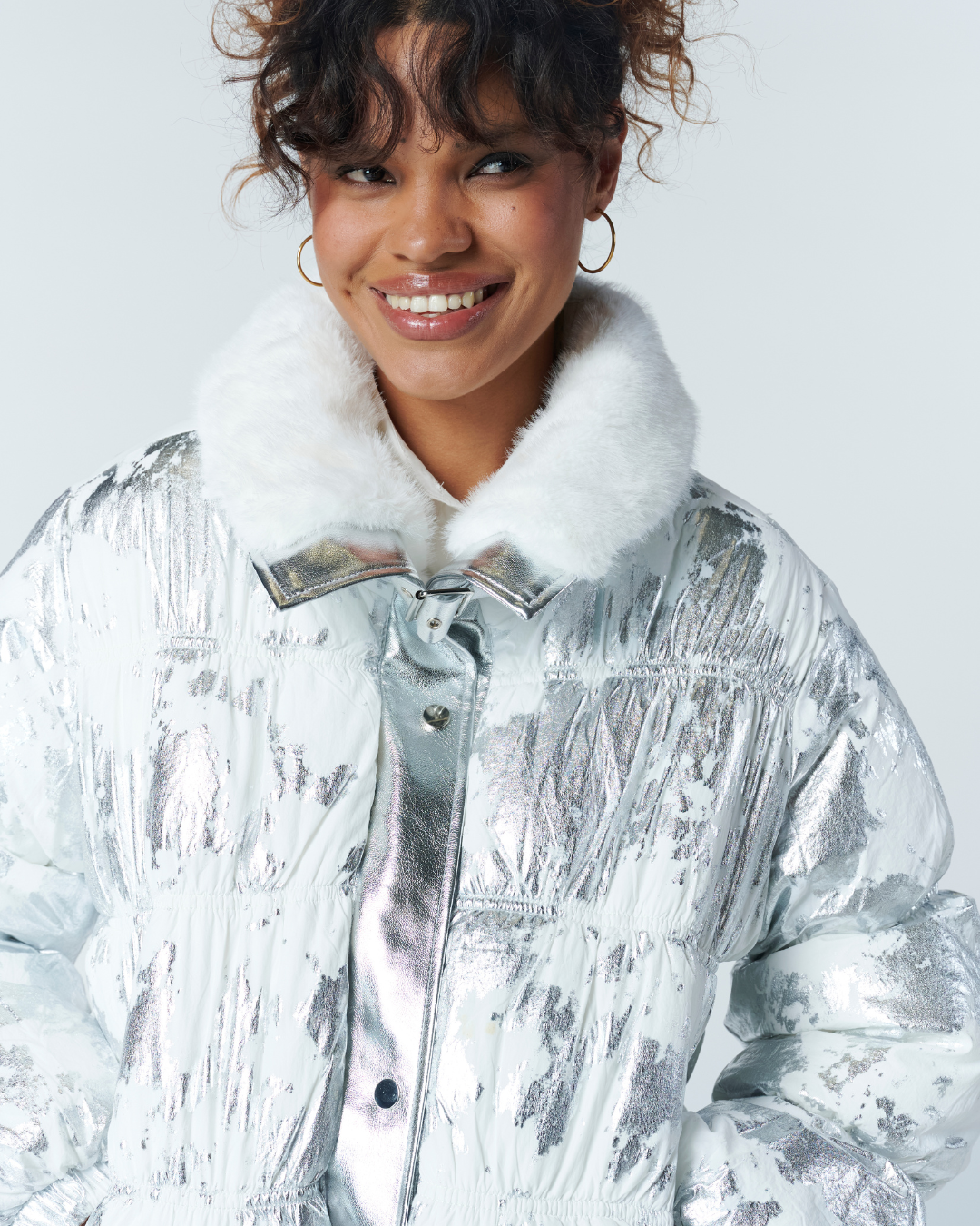 Parka Roca Metalizada