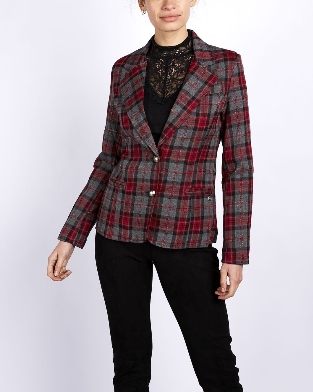 Blazer Tartan Lurex