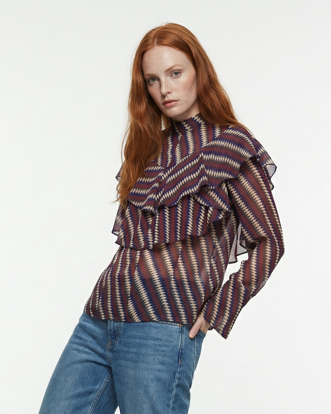 BLUSA PECHERA VUELOS