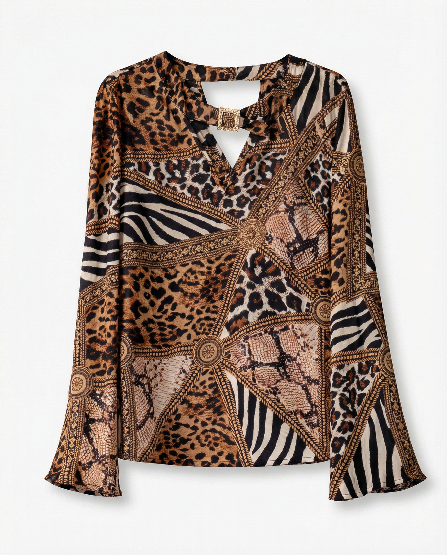 BLUSA HEBILLA MACULATA