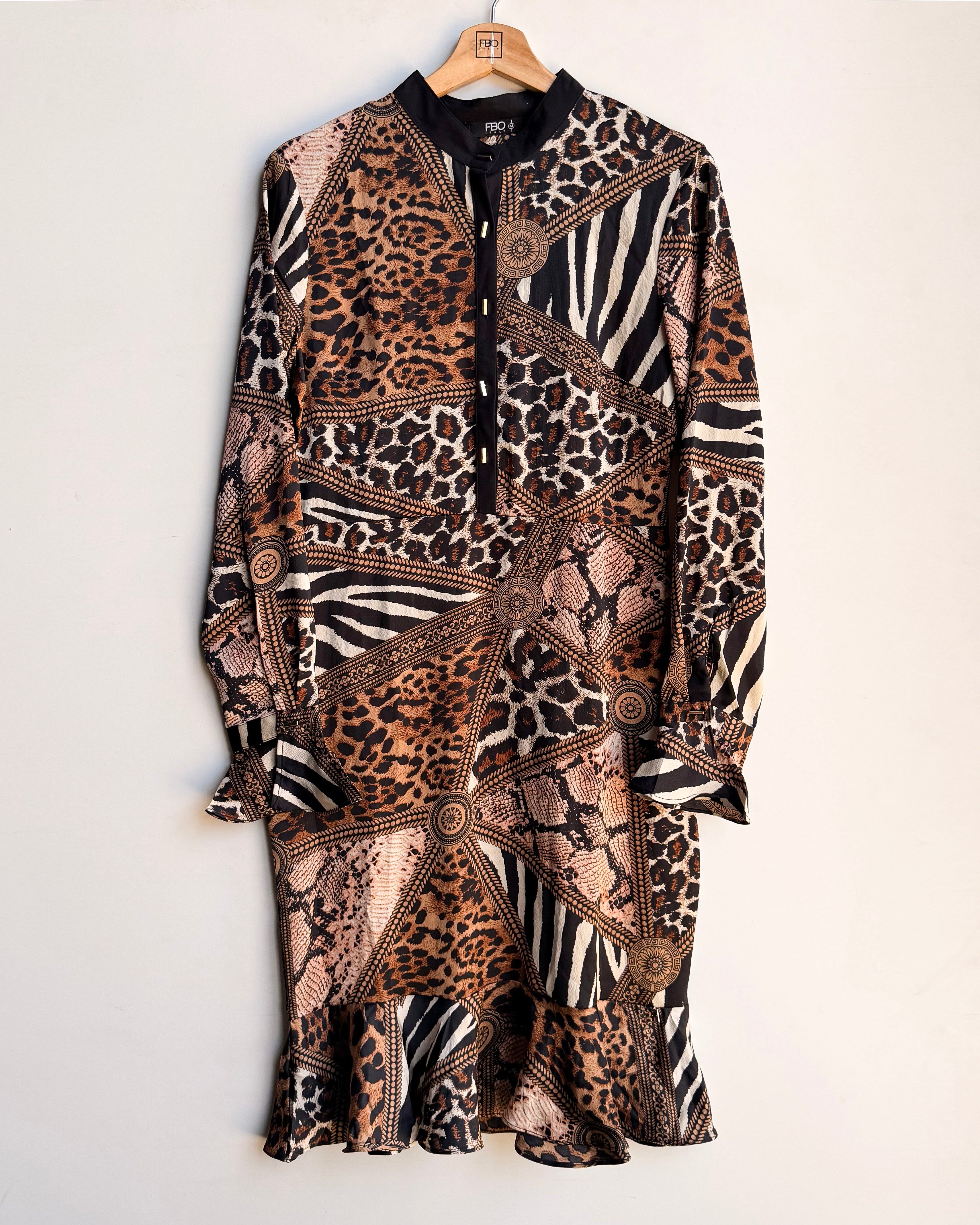 VESTIDO SIRENA MACULATO