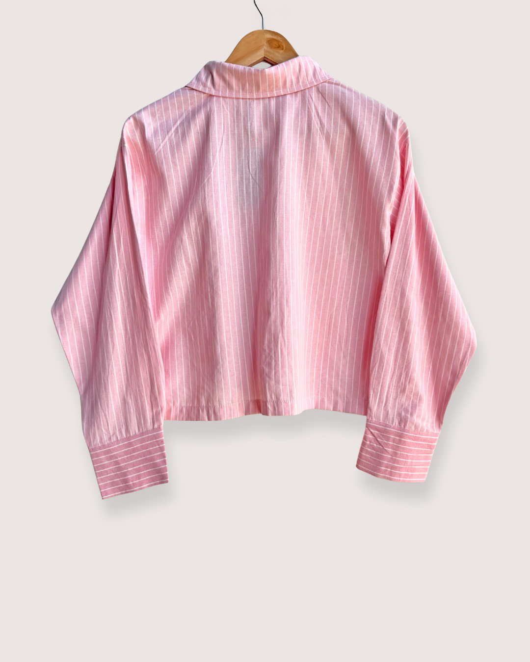 Polera M/L Macrame Listada