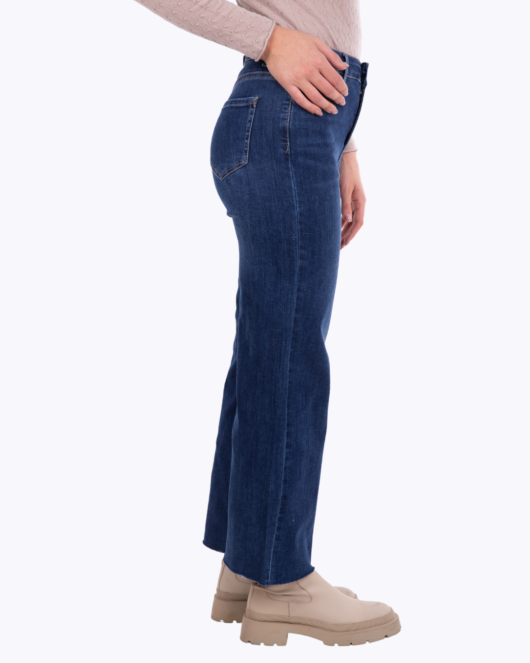 Jeans Taglio Vivo
