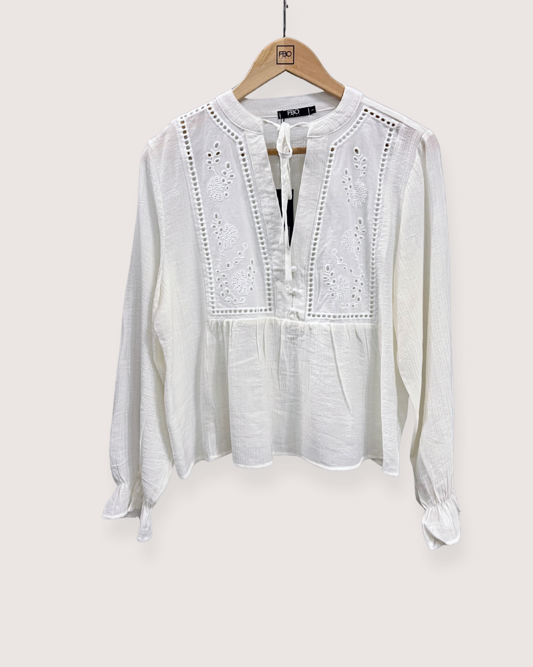 Blusa Broderie Lady