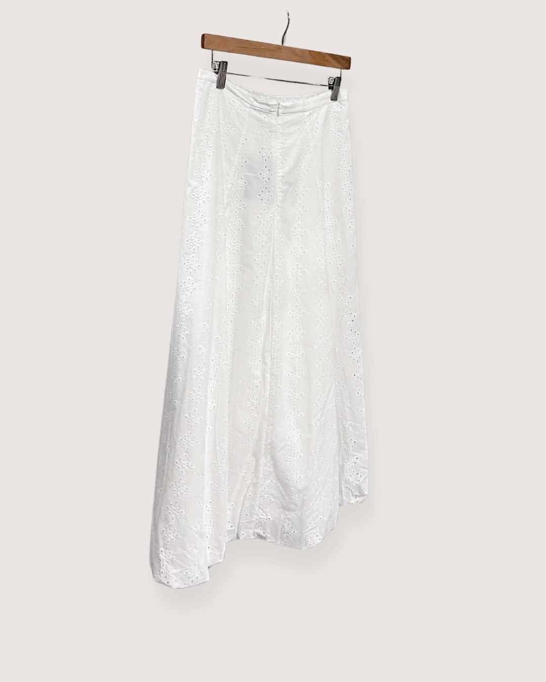 Falda Maxi Broderie Globo