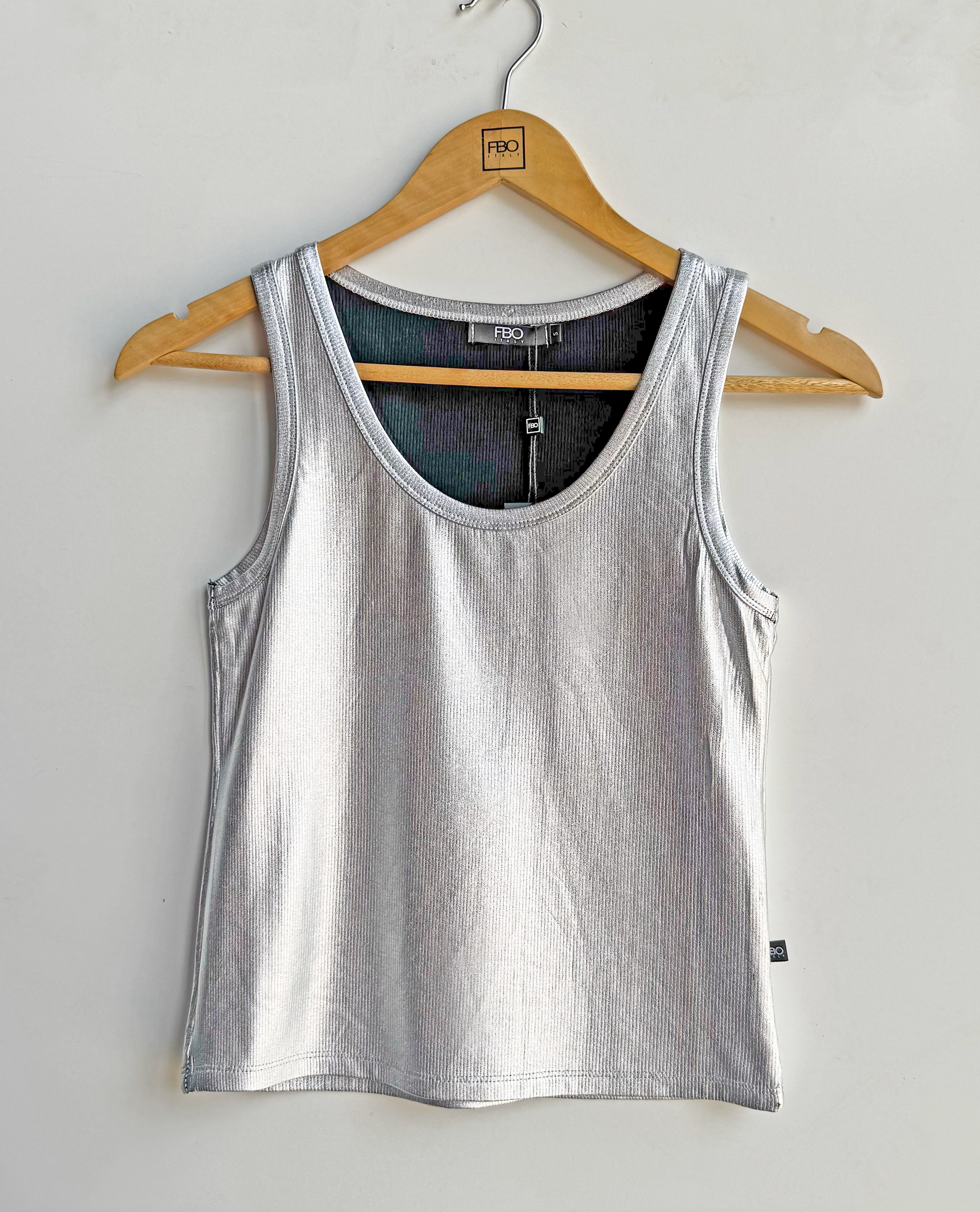 Polera Metalizado Basic